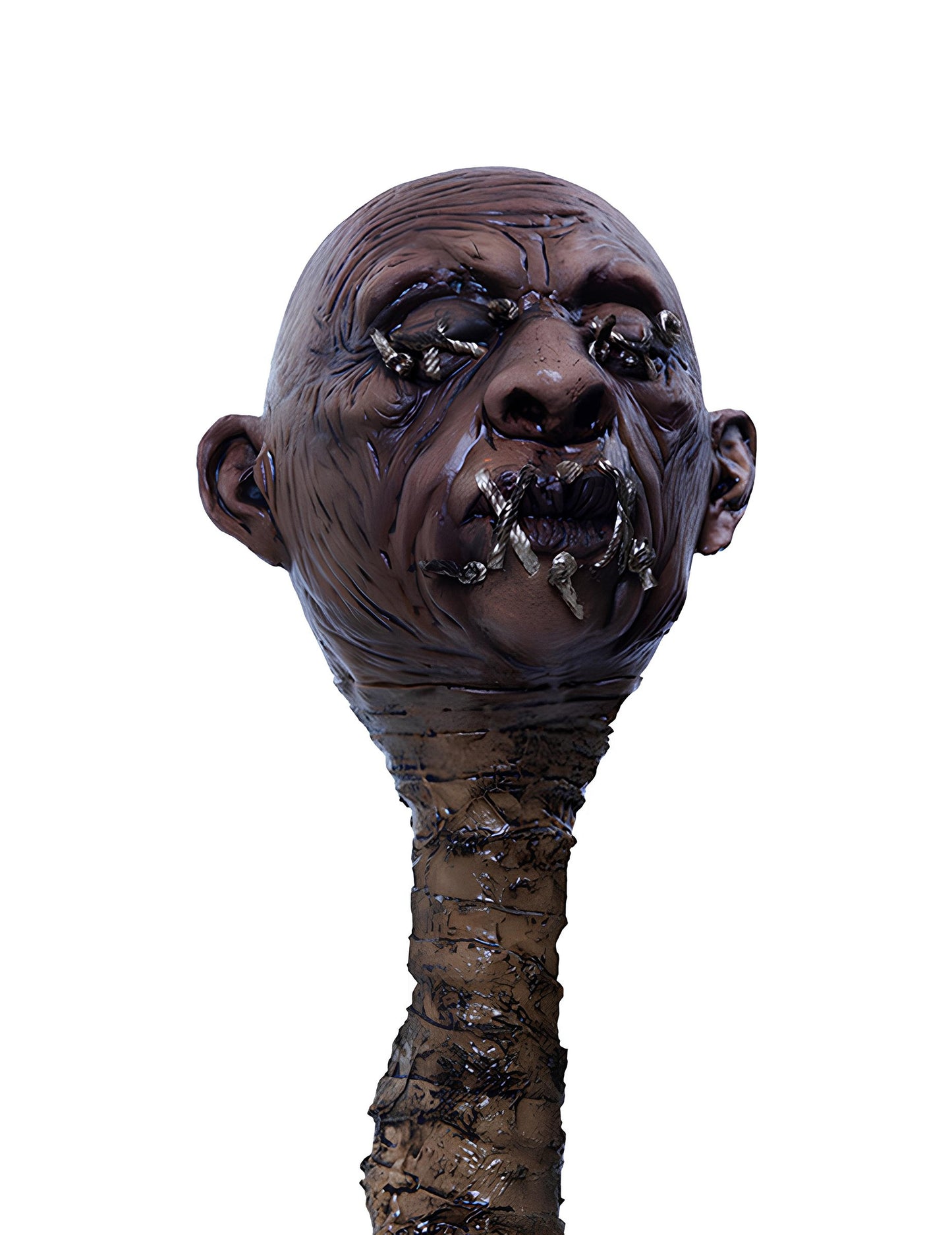 Luxusní žezlo Voodoo Head