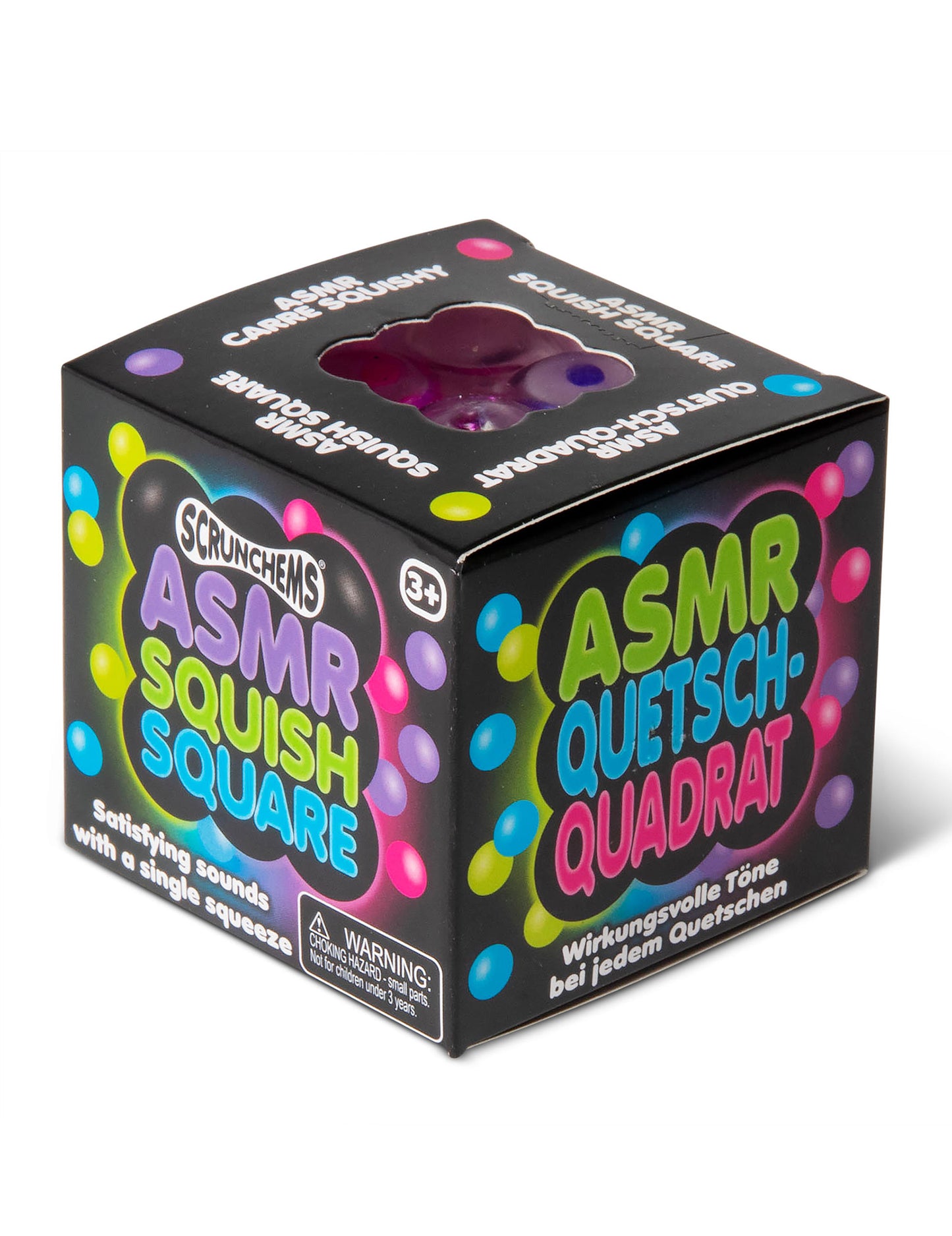 Antistresová kostka Scrunchems ASMR