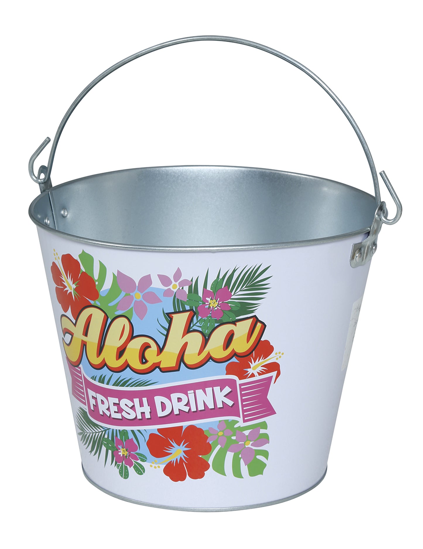 Seau à boissons Aloha Hawaï 19 x 23 cm