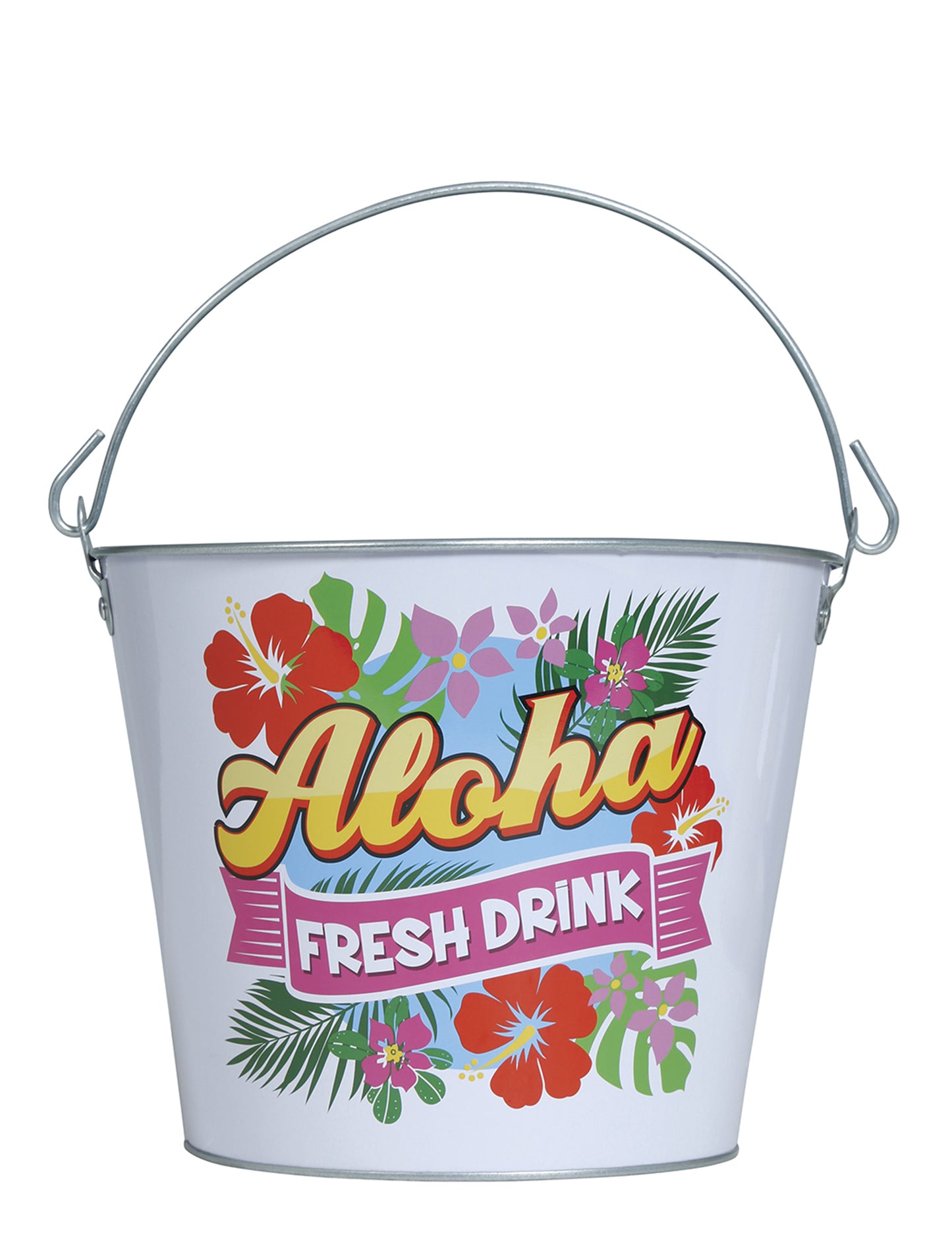 Seau à boissons Aloha Hawaï 19 x 23 cm