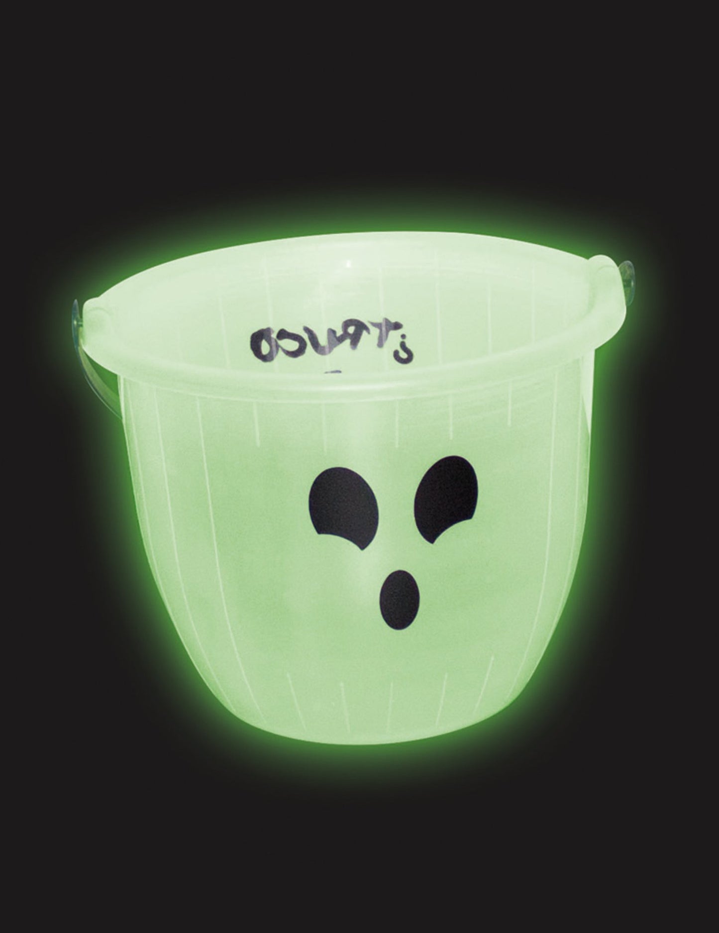 Kbelík na bonbóny, který svítí ve tmě