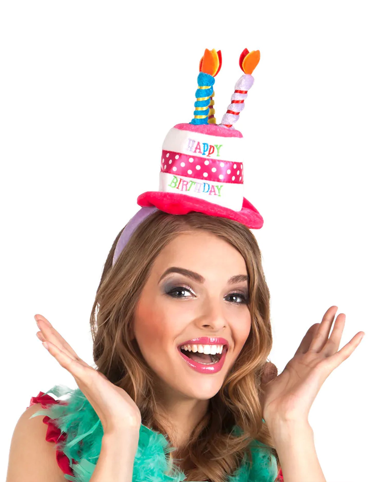 Čelenka pro dospělé s narozeninovou čepicí