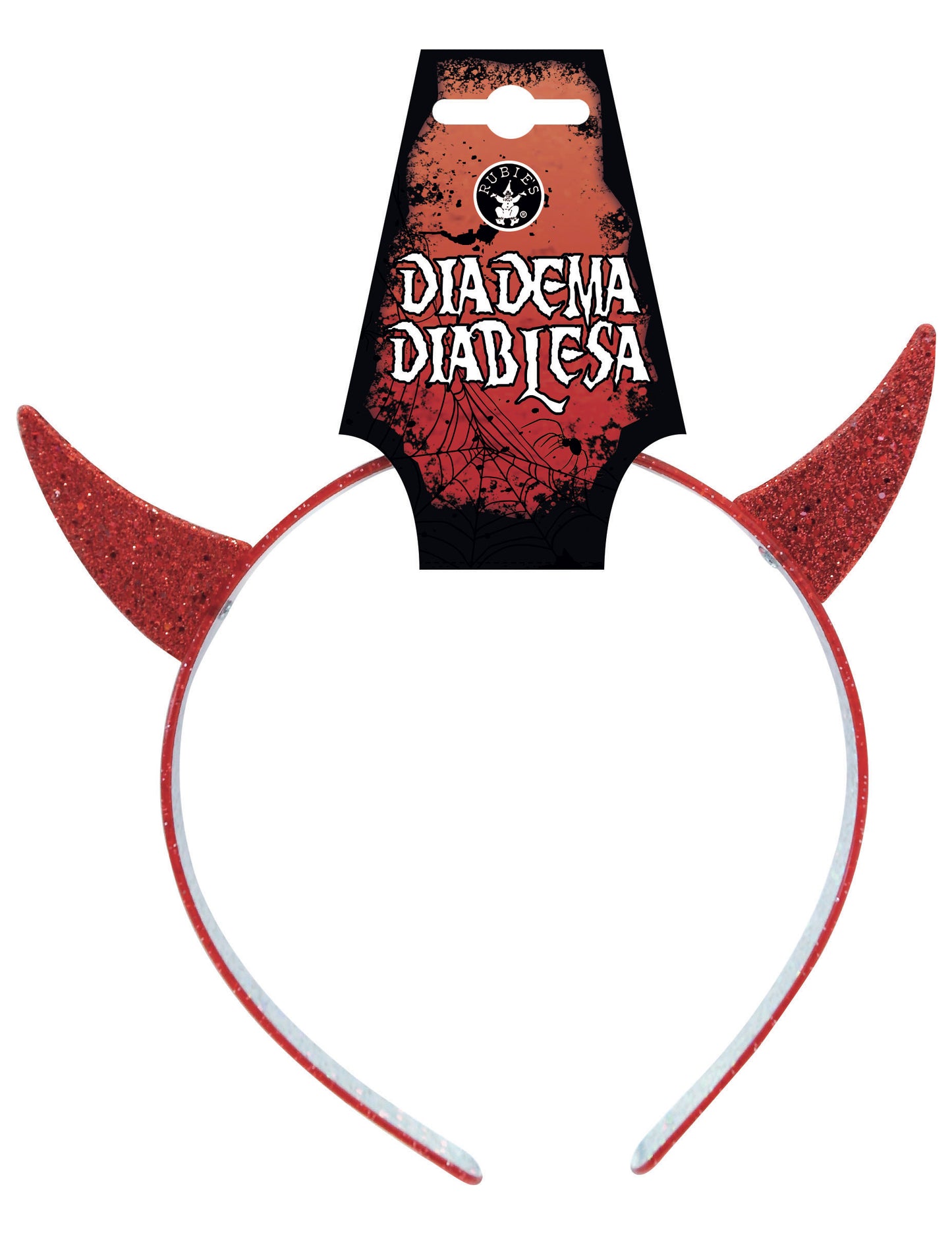 Čelenka s červeným ďáblem pro dívky