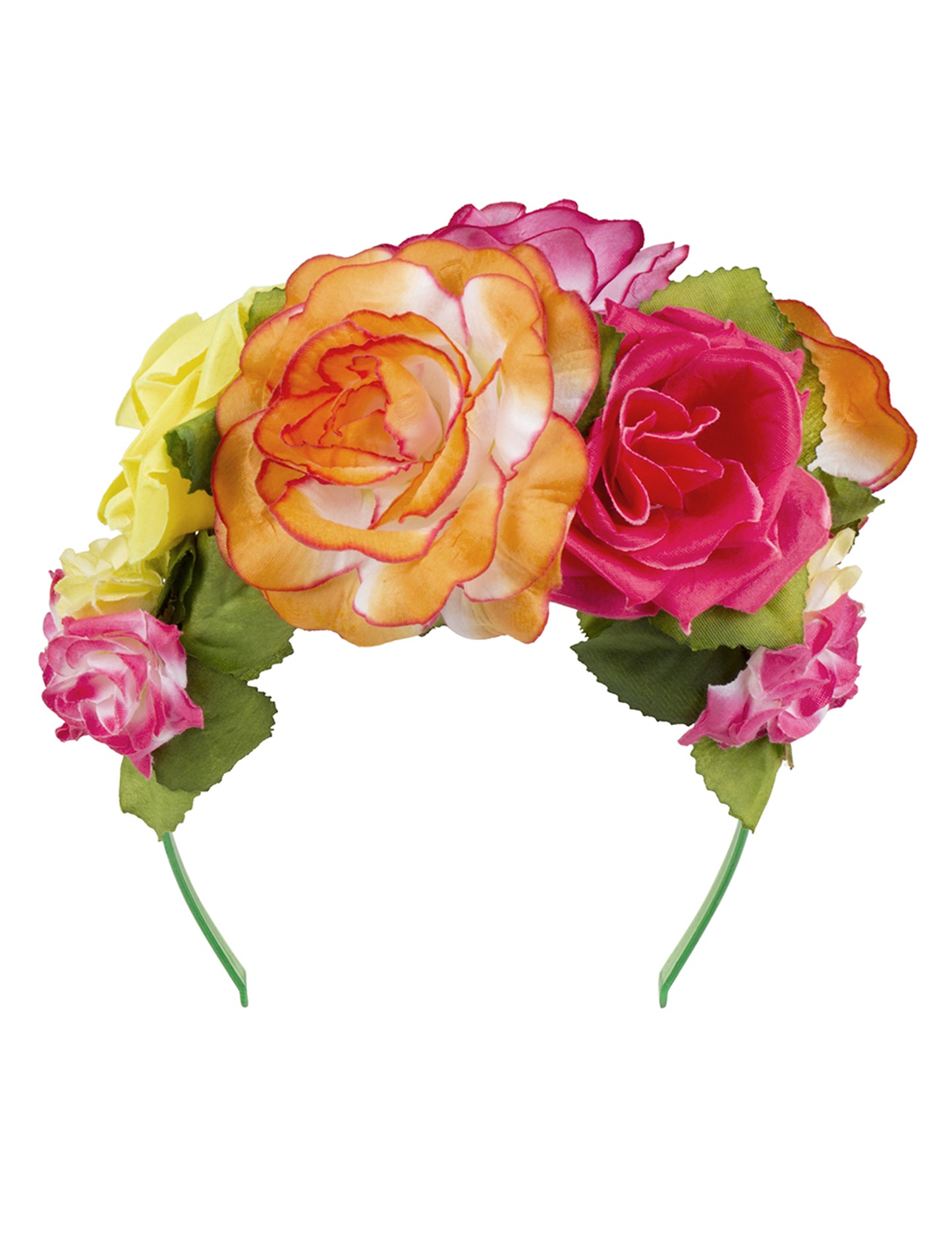 Dámská barevná květinová čelenka