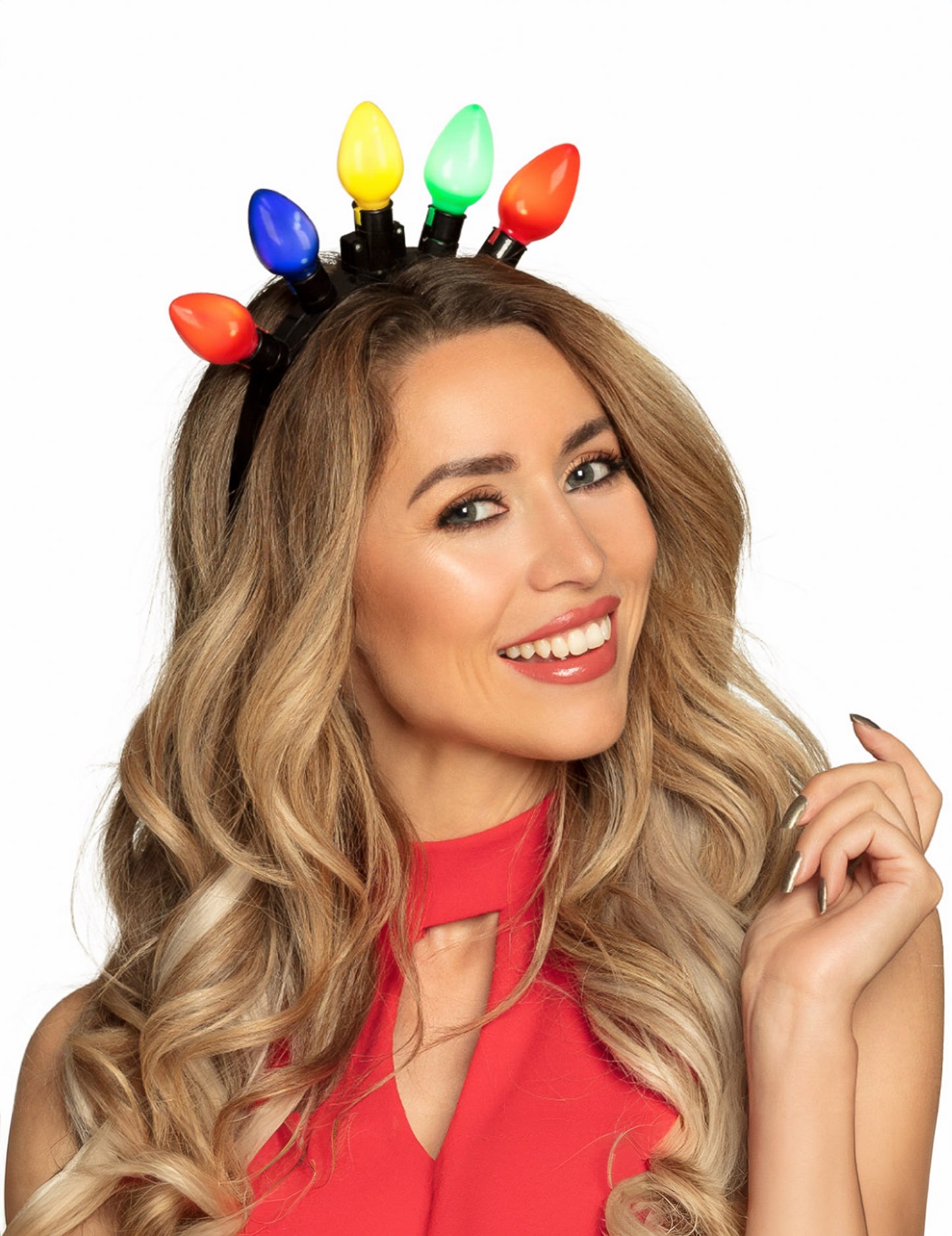 Čelenka pro dospělé se světelnou girlandou