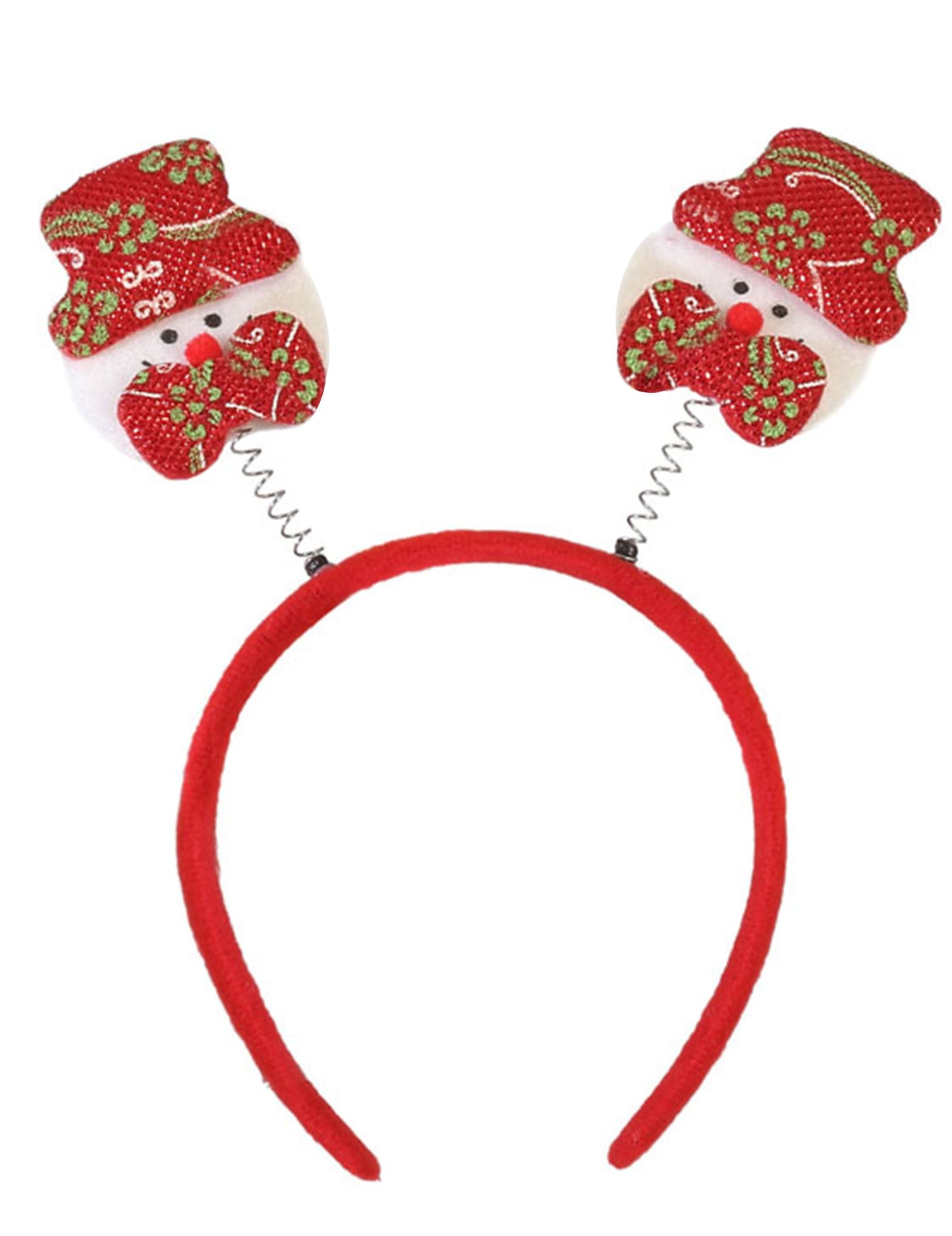 Vtipné čelenky se sněhulákem pro dospělé