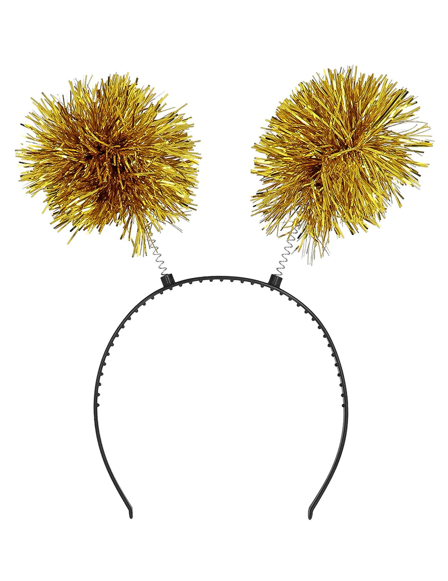 Čelenka pro dospělé se zlatou bambulkou