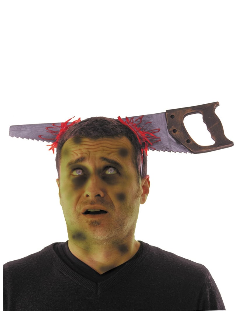 Čelenka pro dospělé s motivem Krvavé pily Halloween