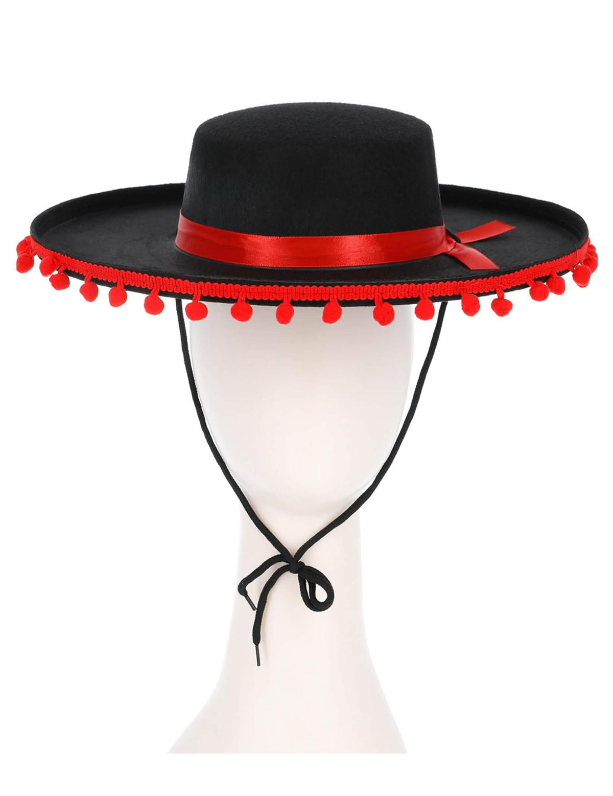 Čelní pohled na Sombrero Dia de los Muertos
