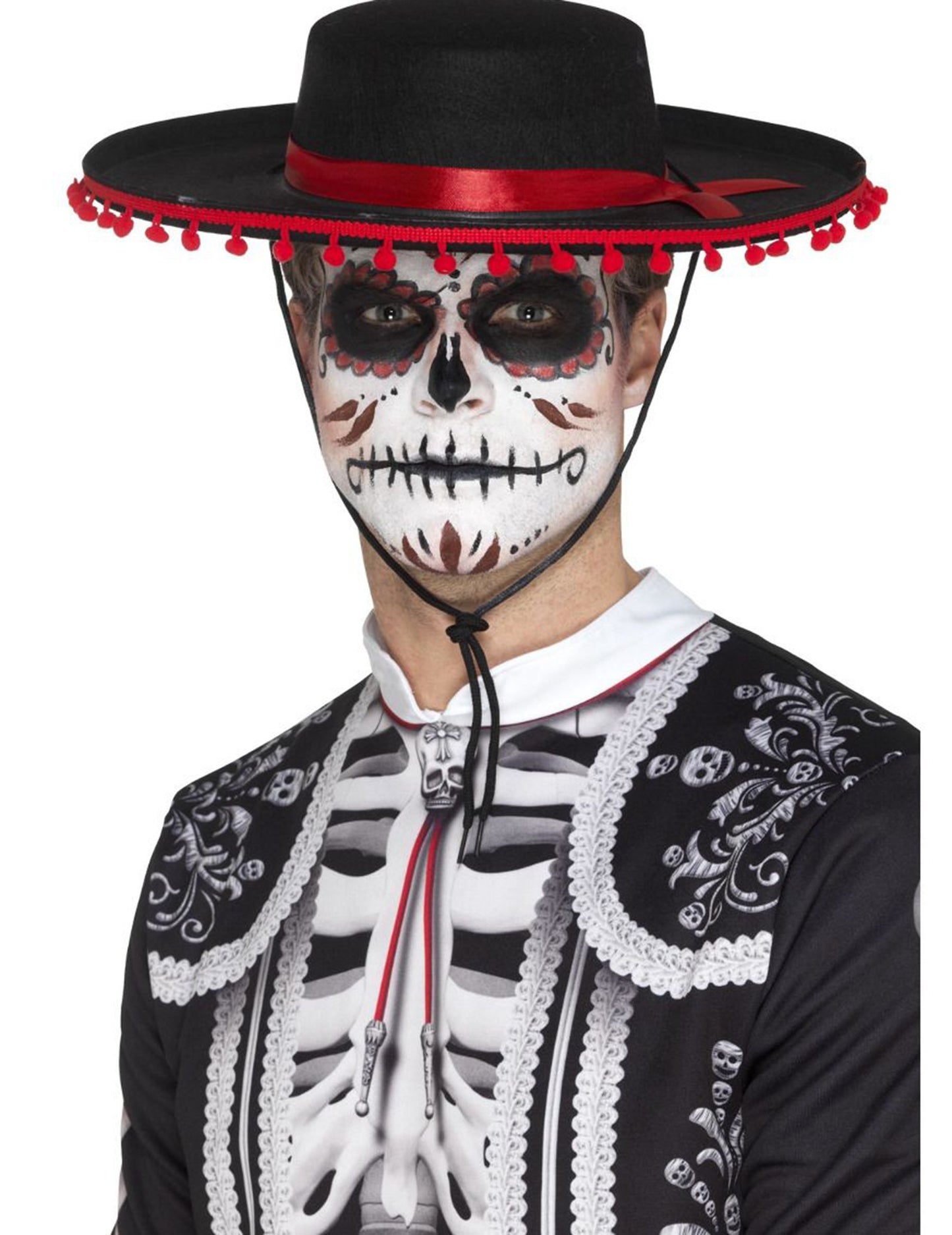 Sombrero Dia de los Muertos dospělý