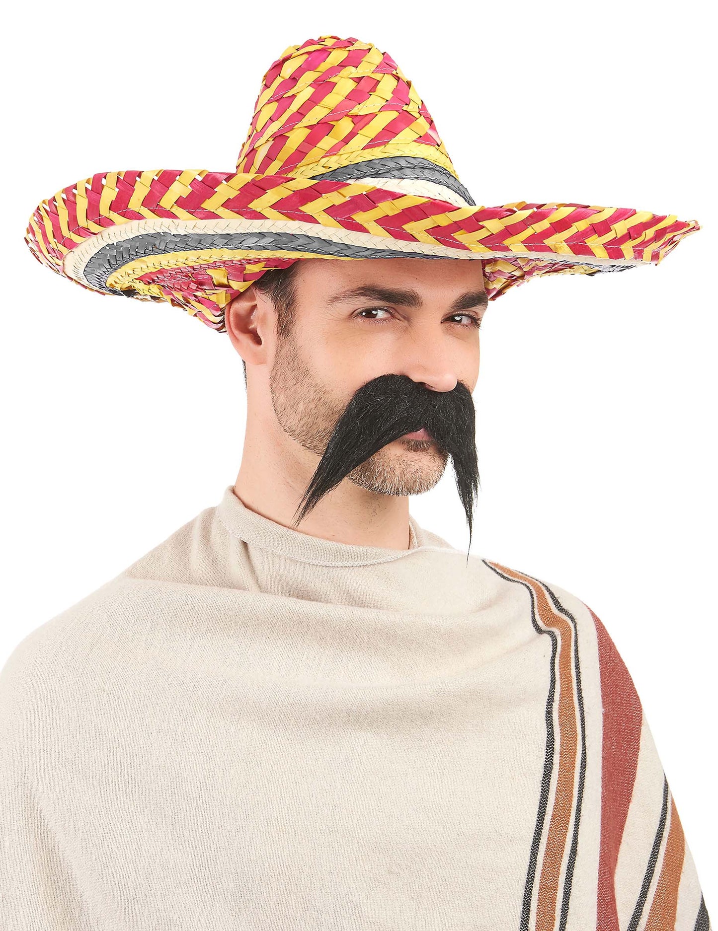 Vícebarevné mexické sombrero pro dospělé
