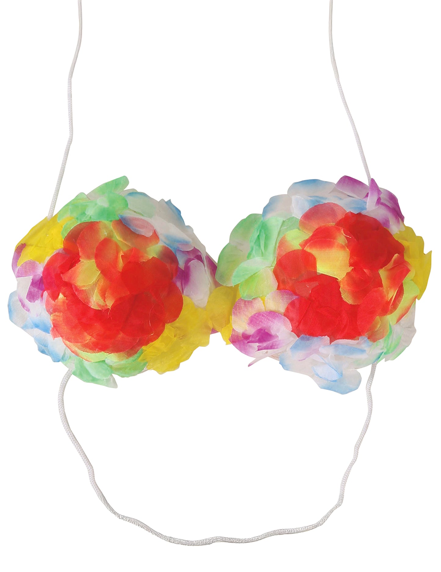 Havajská podprsenka s květinovým vzorem pro dospělé