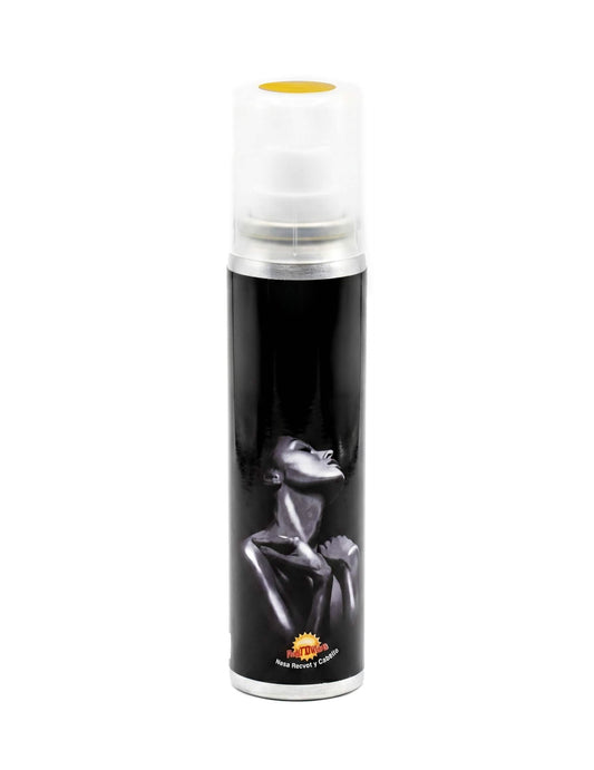 Žlutý tělový třpytivý sprej 75ml