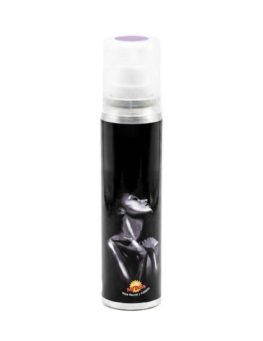 Tělový sprej s fialovými třpytkami 75ml