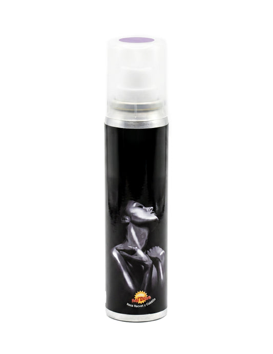 Tělový sprej s fialovými třpytkami 75ml