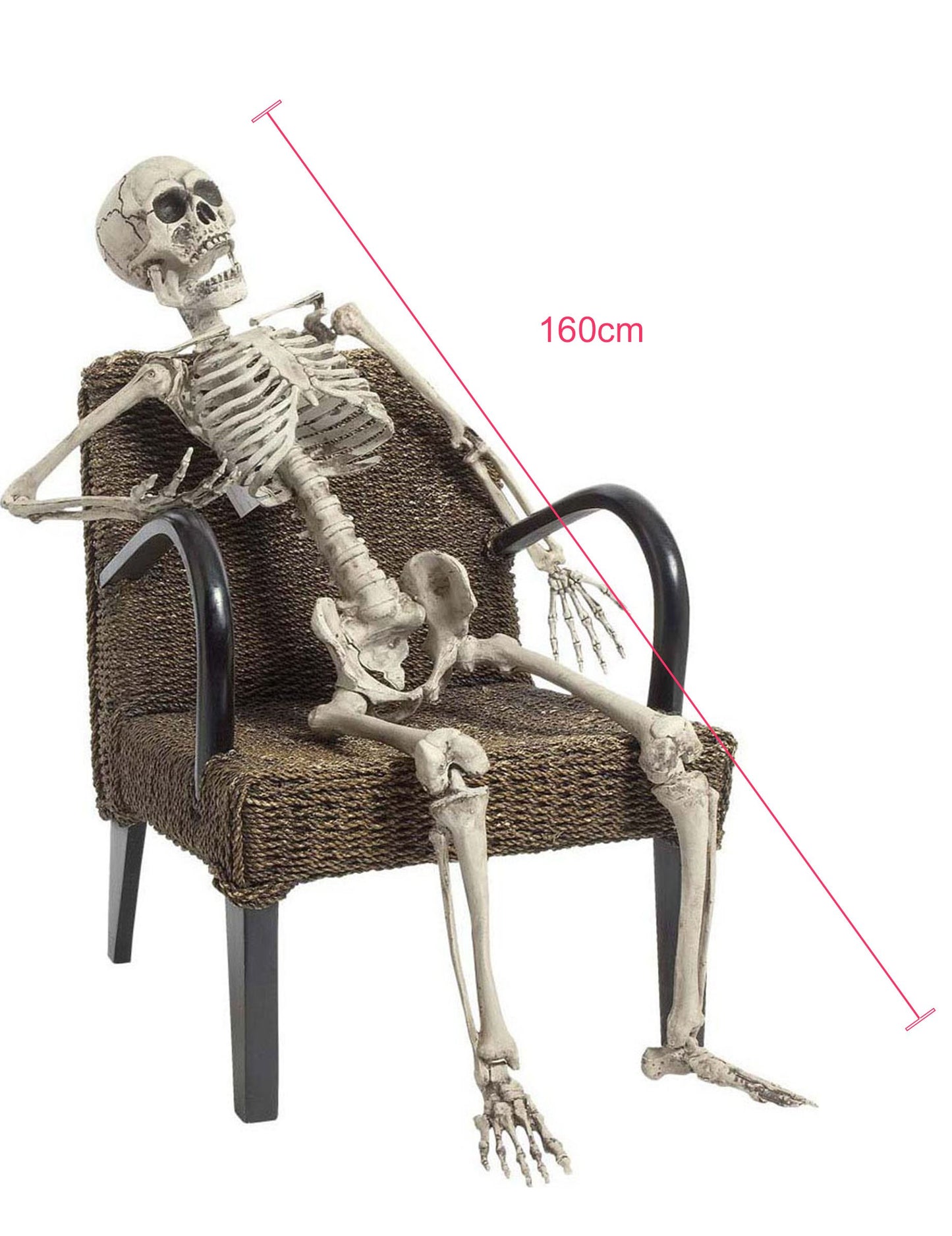 Kostra, která má být nainstalována 160 cm Halloween