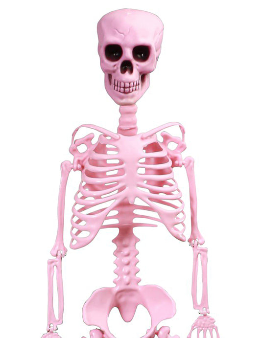 Růžová kloubová kostra Summerween 1 m
