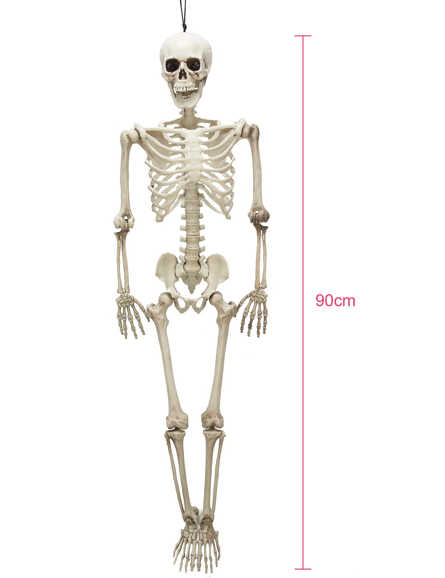 90° kloubová kostra cm Halloween