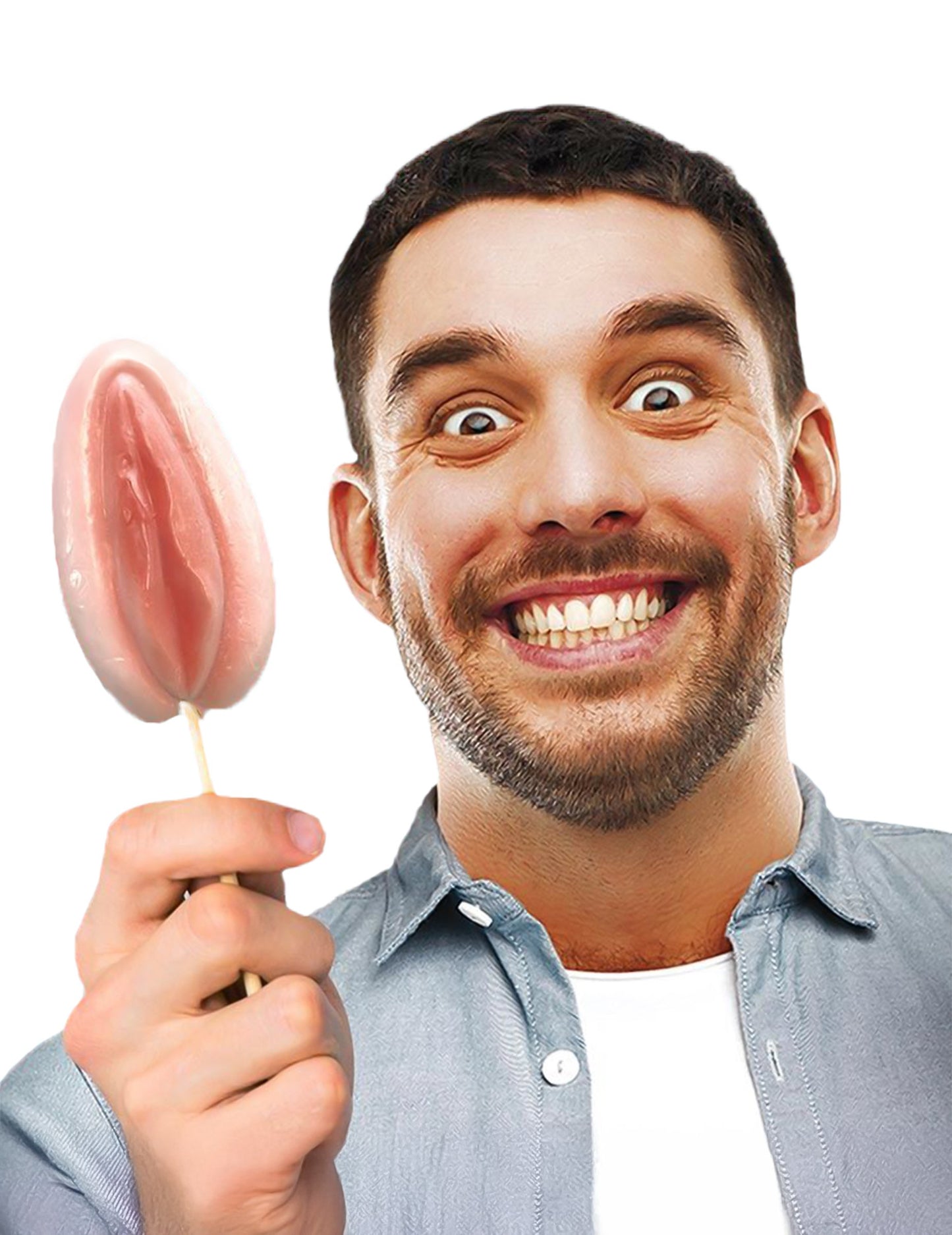 Lízátko s cukrovou kundičkou