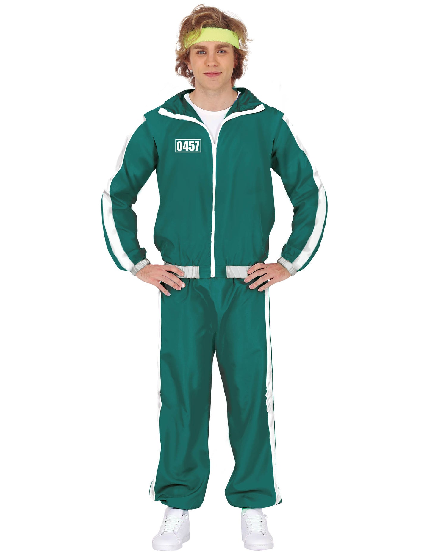 Pánská zelená tepláková souprava číslo 457