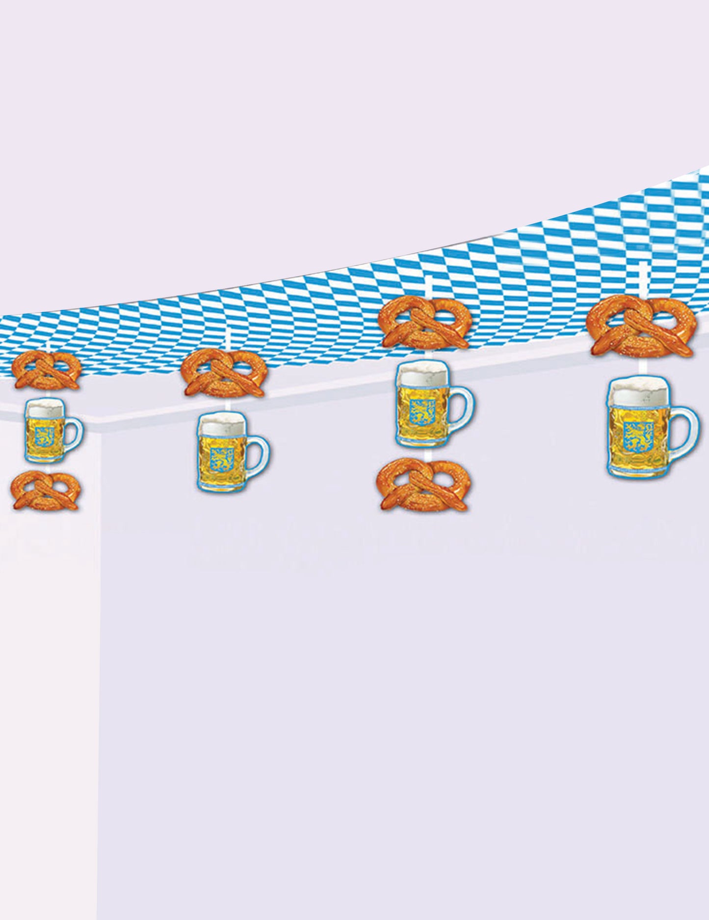 Suspenze piva a preclíků na Oktoberfest