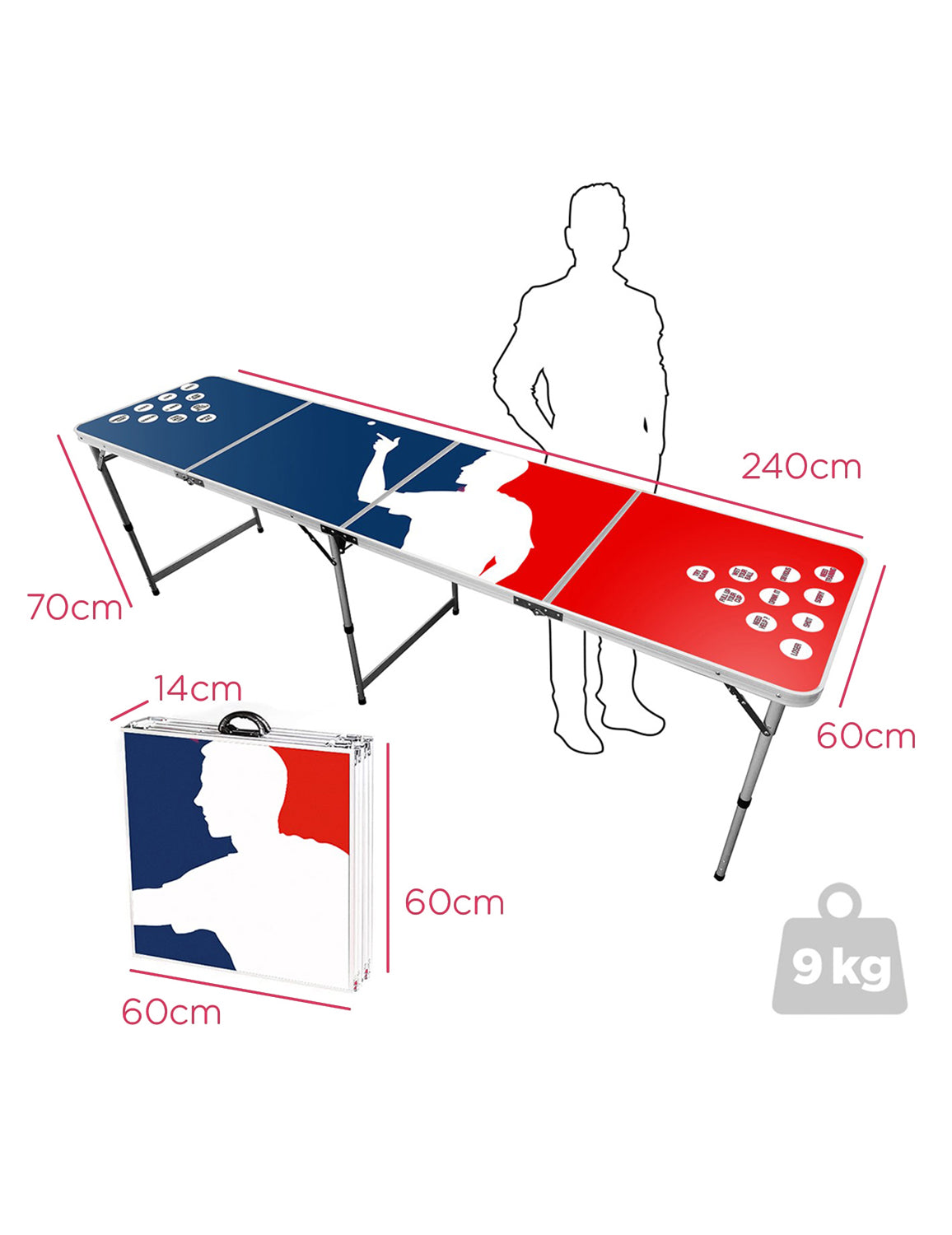 Stůl na pivní tenis