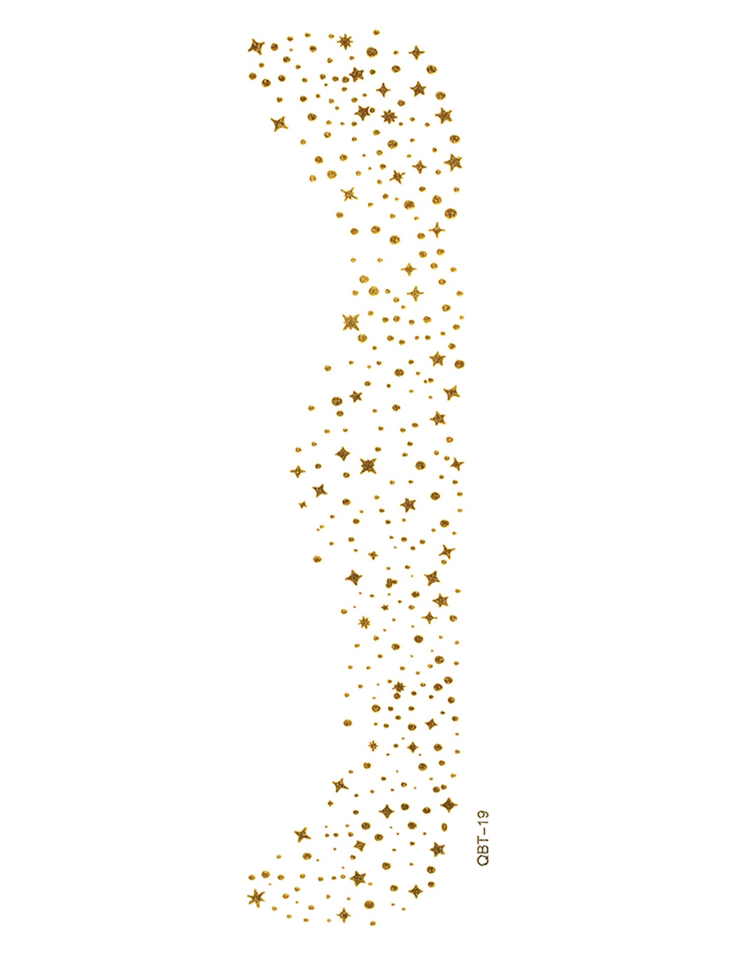 Zlaté tetování pihy