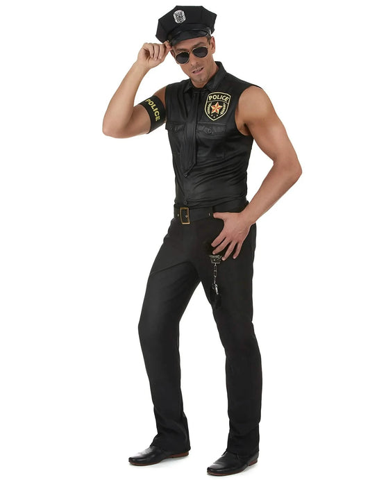 Párový kostým policisty a sexy zlodějky pro dospělé