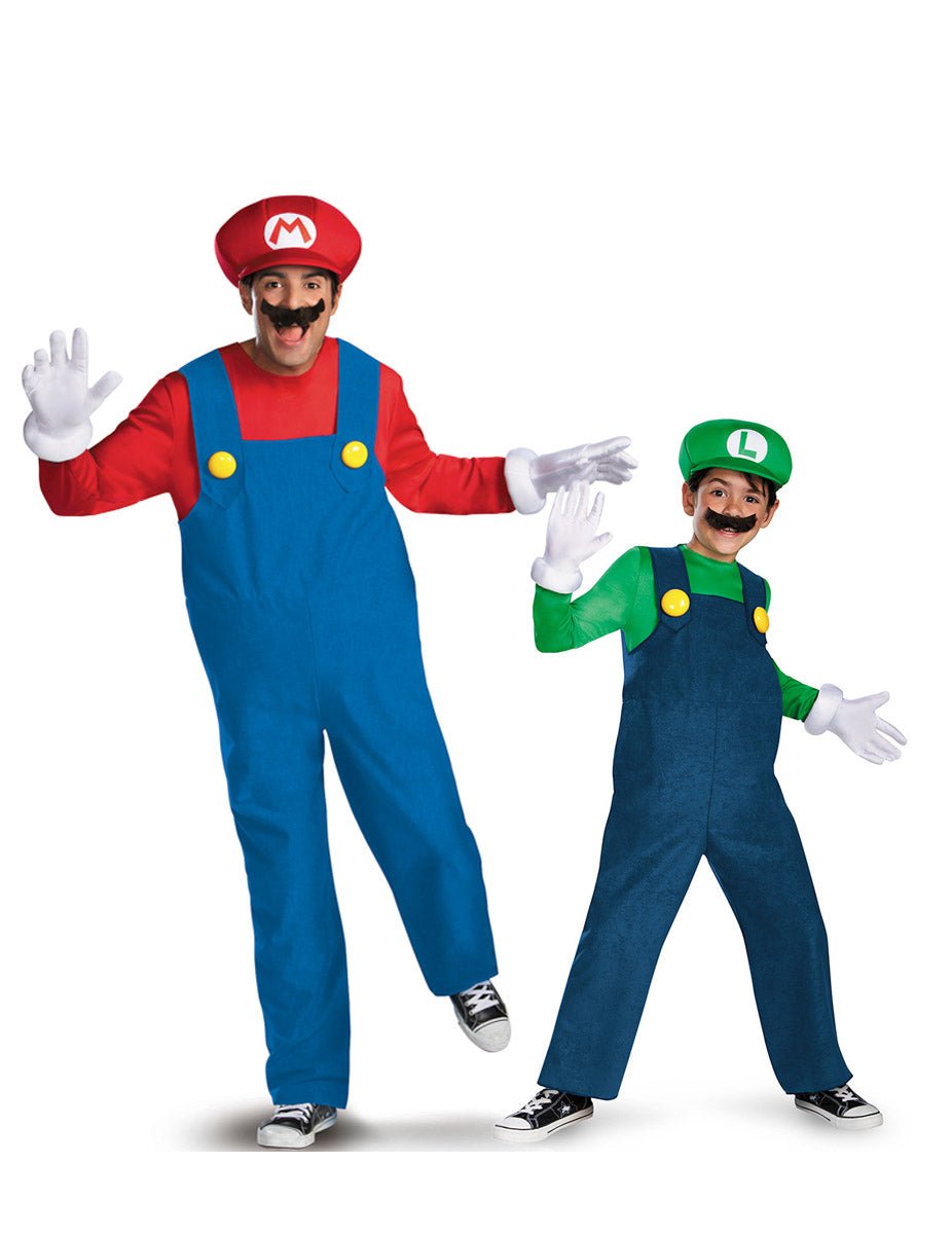 Dvojkostým Mario™ a Luigi™ pro otce a syna