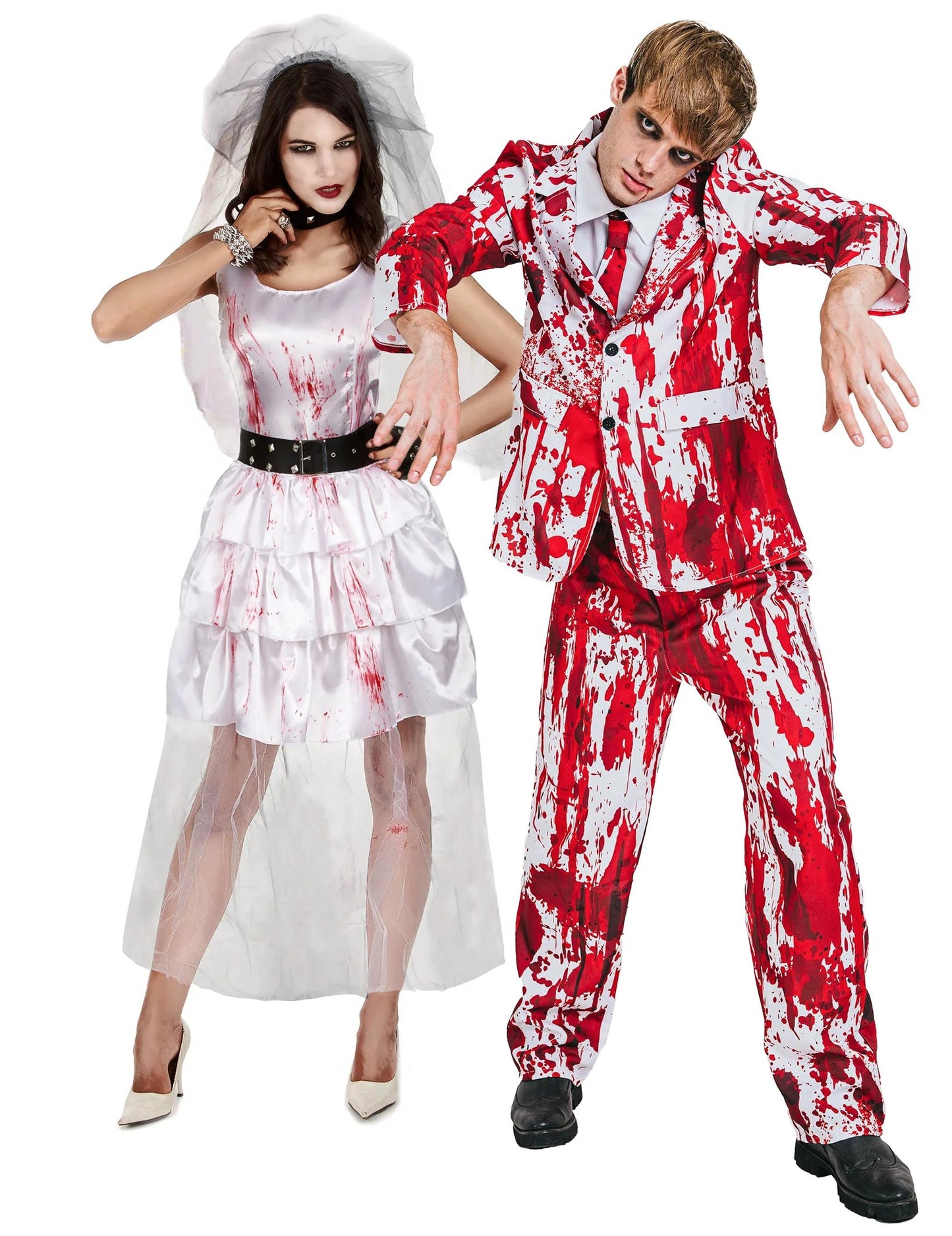 Dospělý zombie kostým pro manželský pár