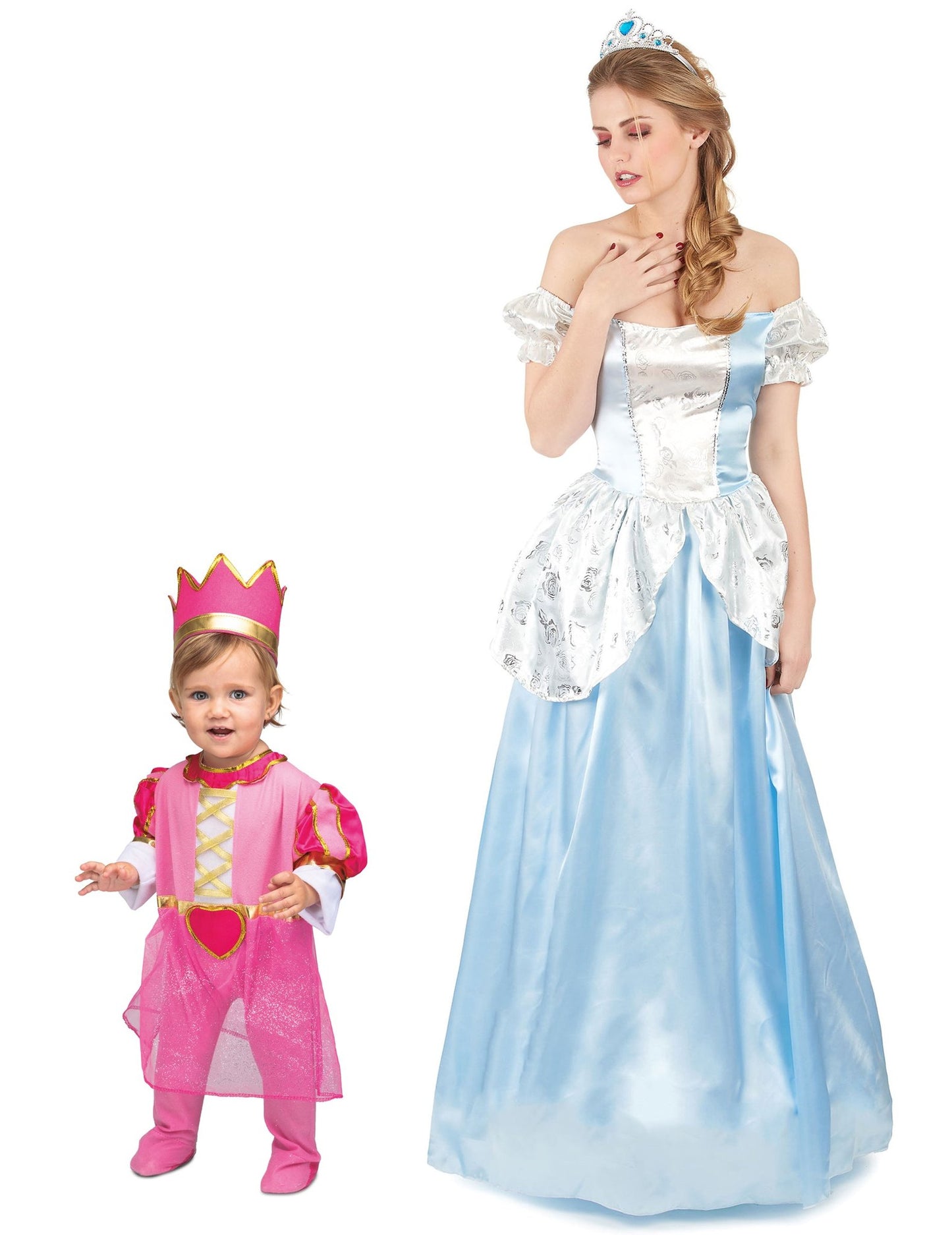 Párový kostým princezna matka a dcera