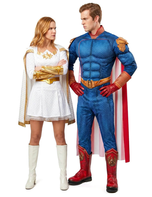 Párový kostým Stella a Le Protecteur The boys™ pro dospělé