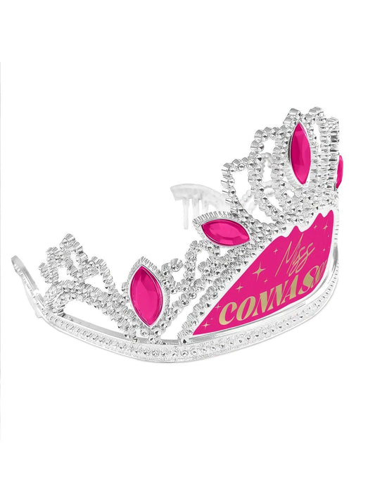 Sada doplňků Miss Connasse: šála a diadém