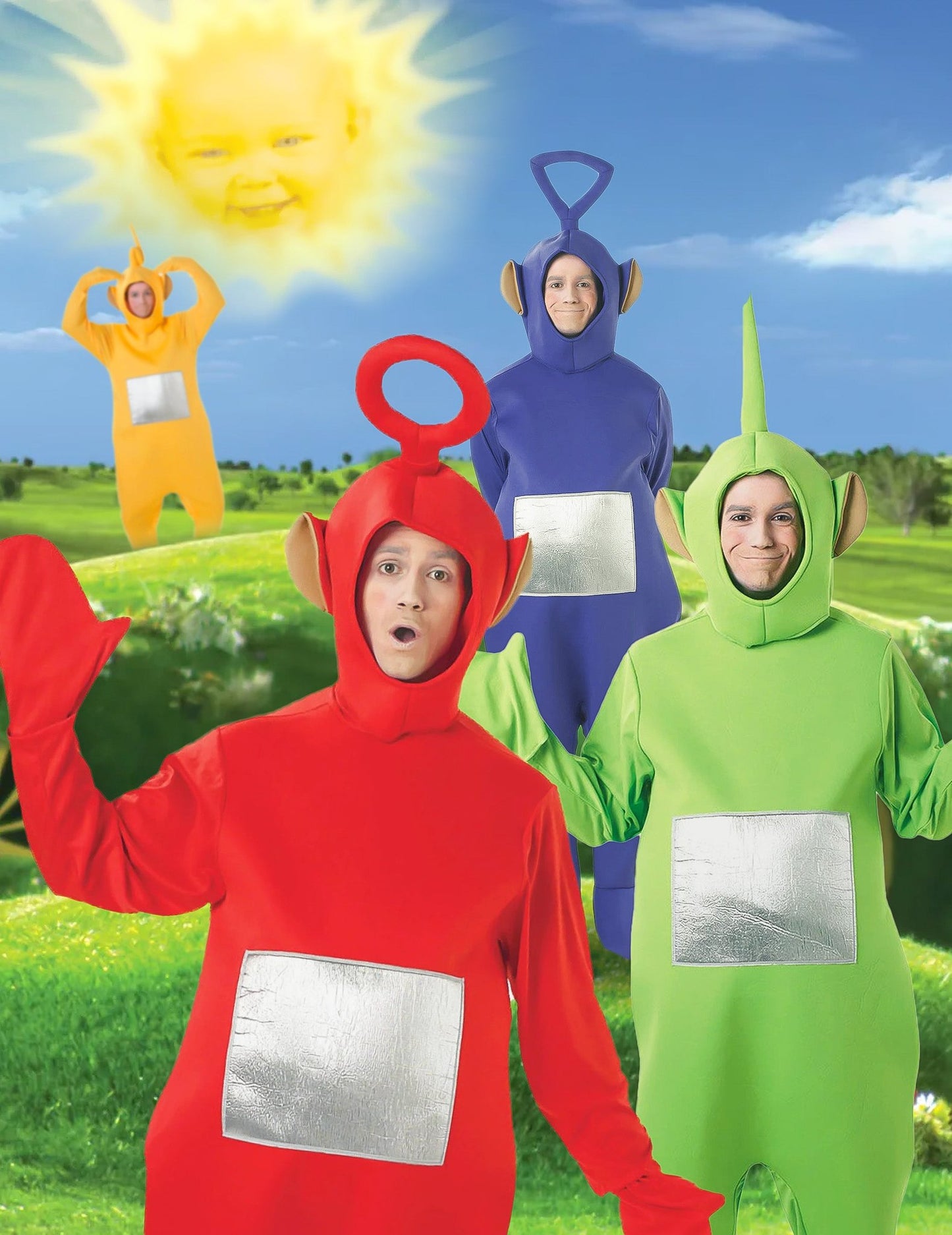 Gruppenkostüm Teletubbies