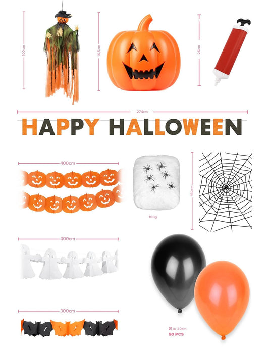 Halloween dekorace Budget