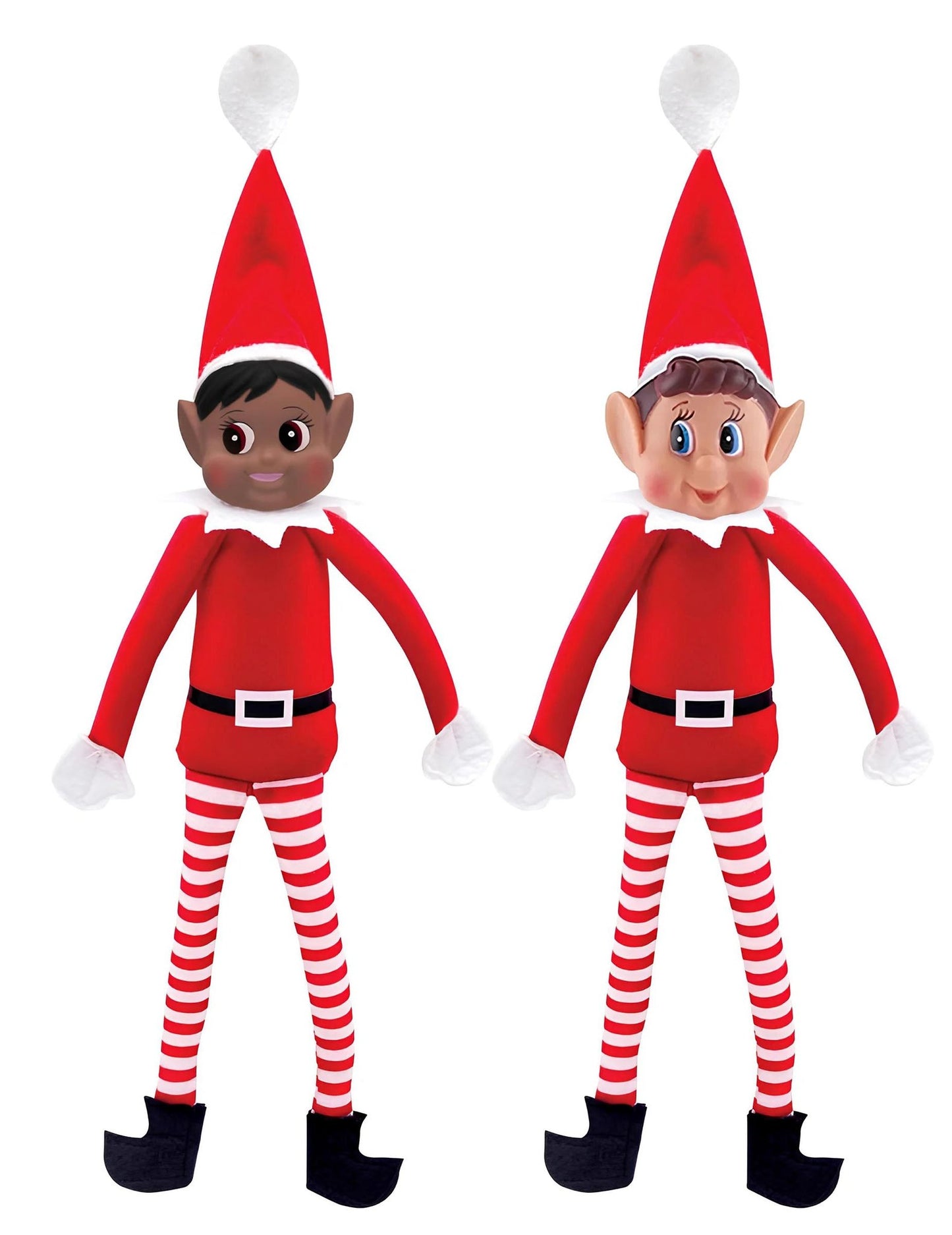 Weihnachts-Elfen-Duo Elfie und Clochette
