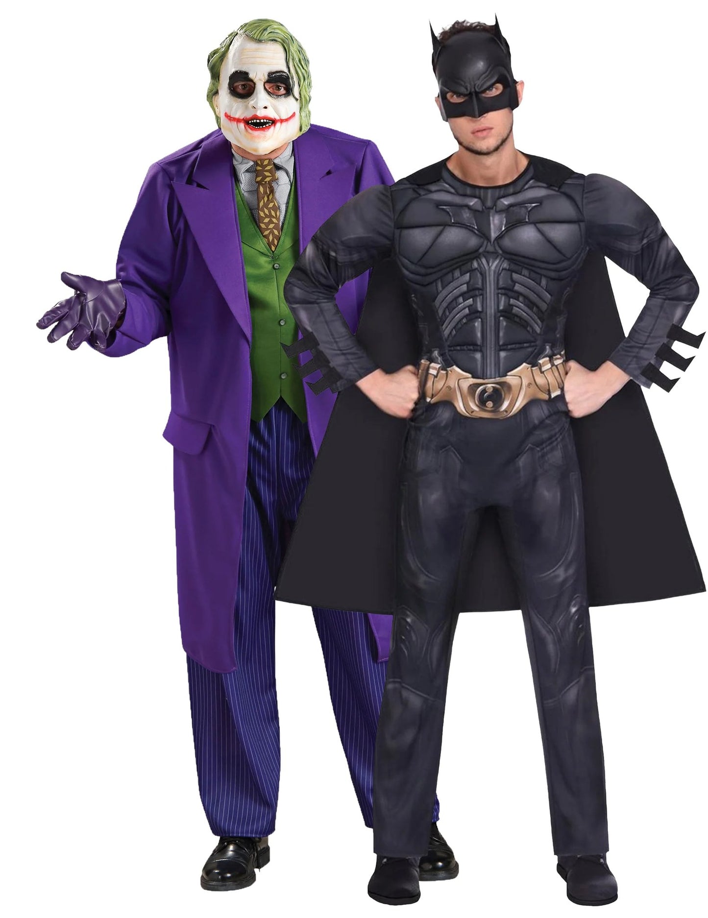 Batman™- und Joker™-Paarkostüm für Erwachsene