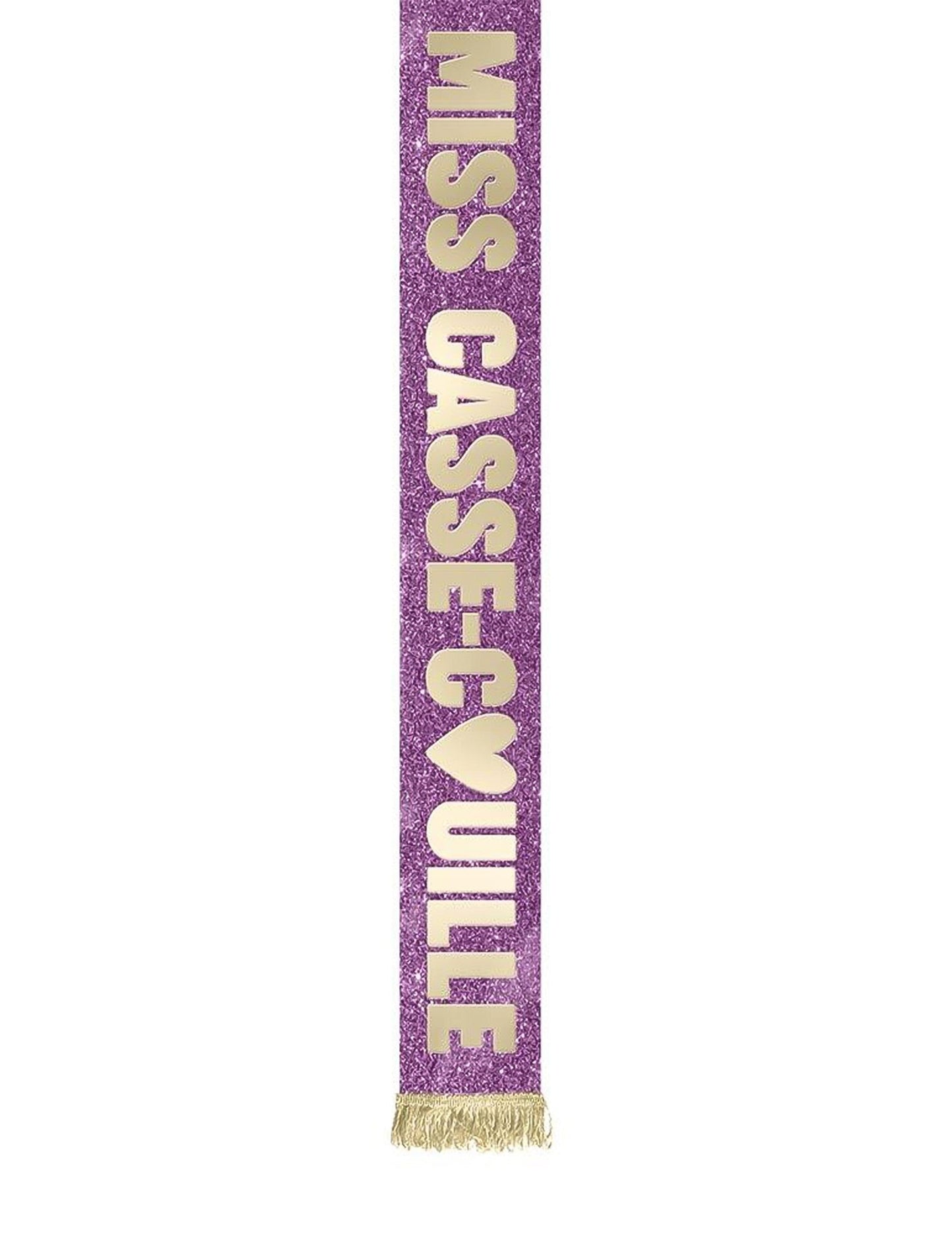 Miss-Casse-Couille-Accessoire-Set: Schal und Diadem
