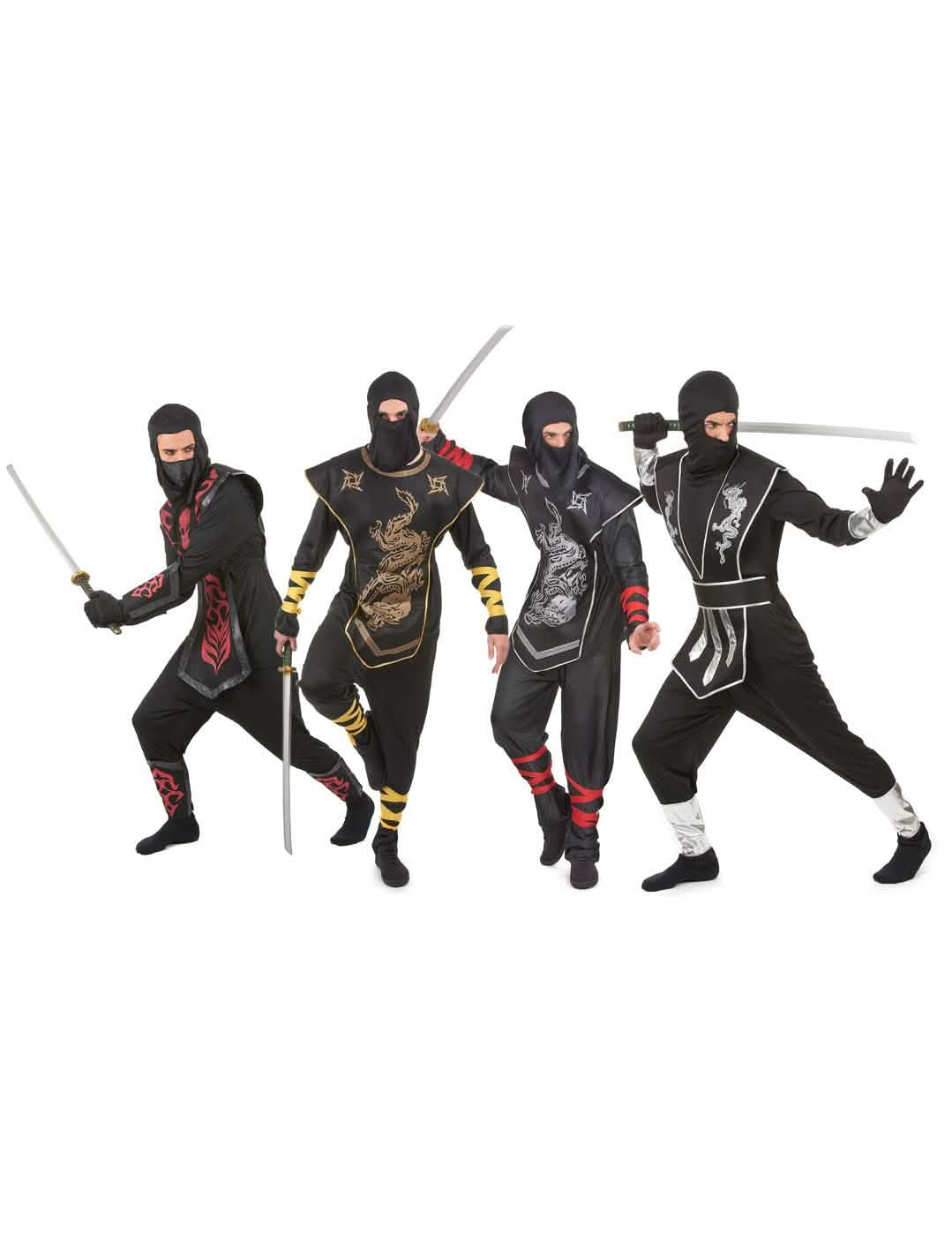 Skupinový kostým ninja