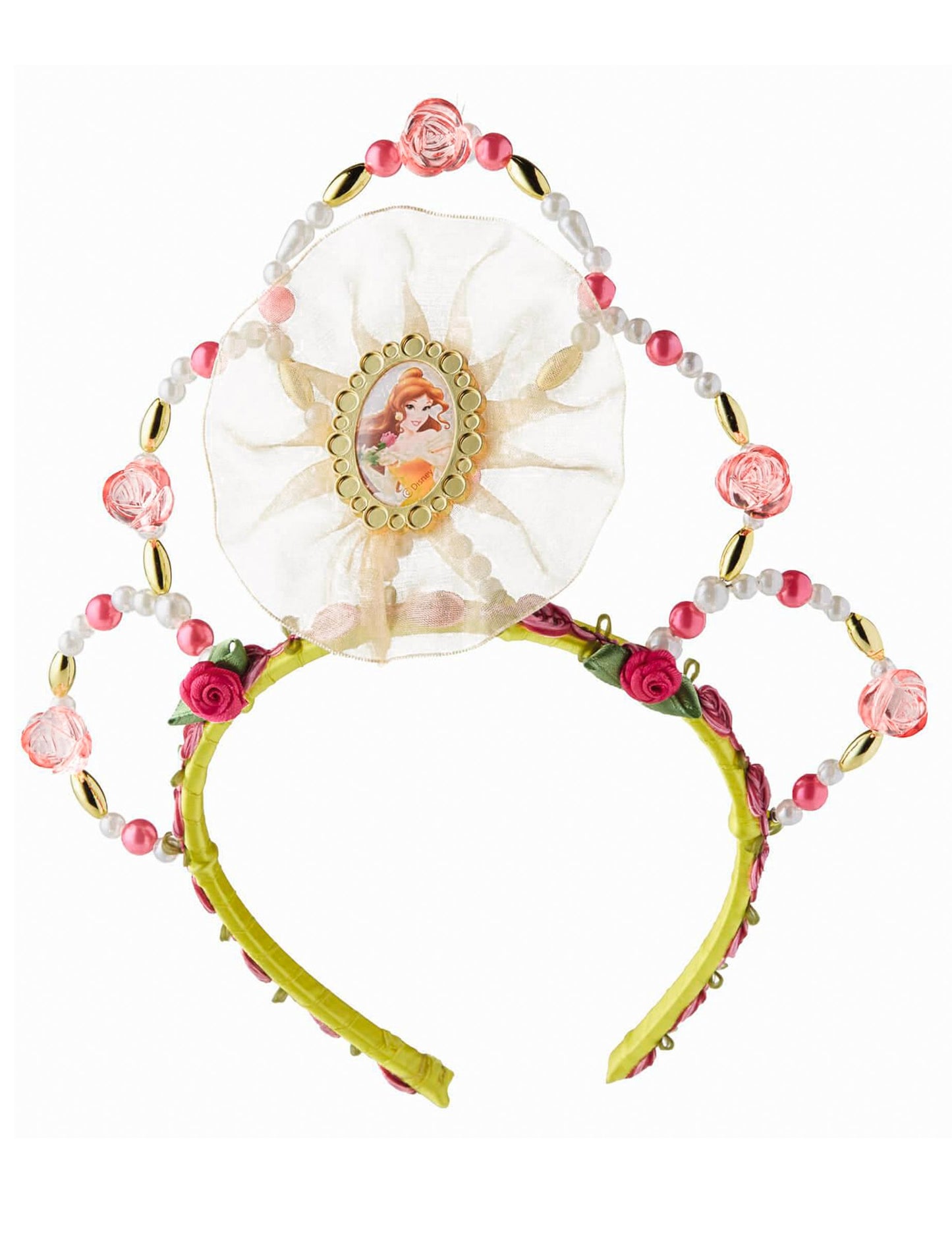 Žlutá a růžová Disney™ Tiare Belle pro dívky s perlami