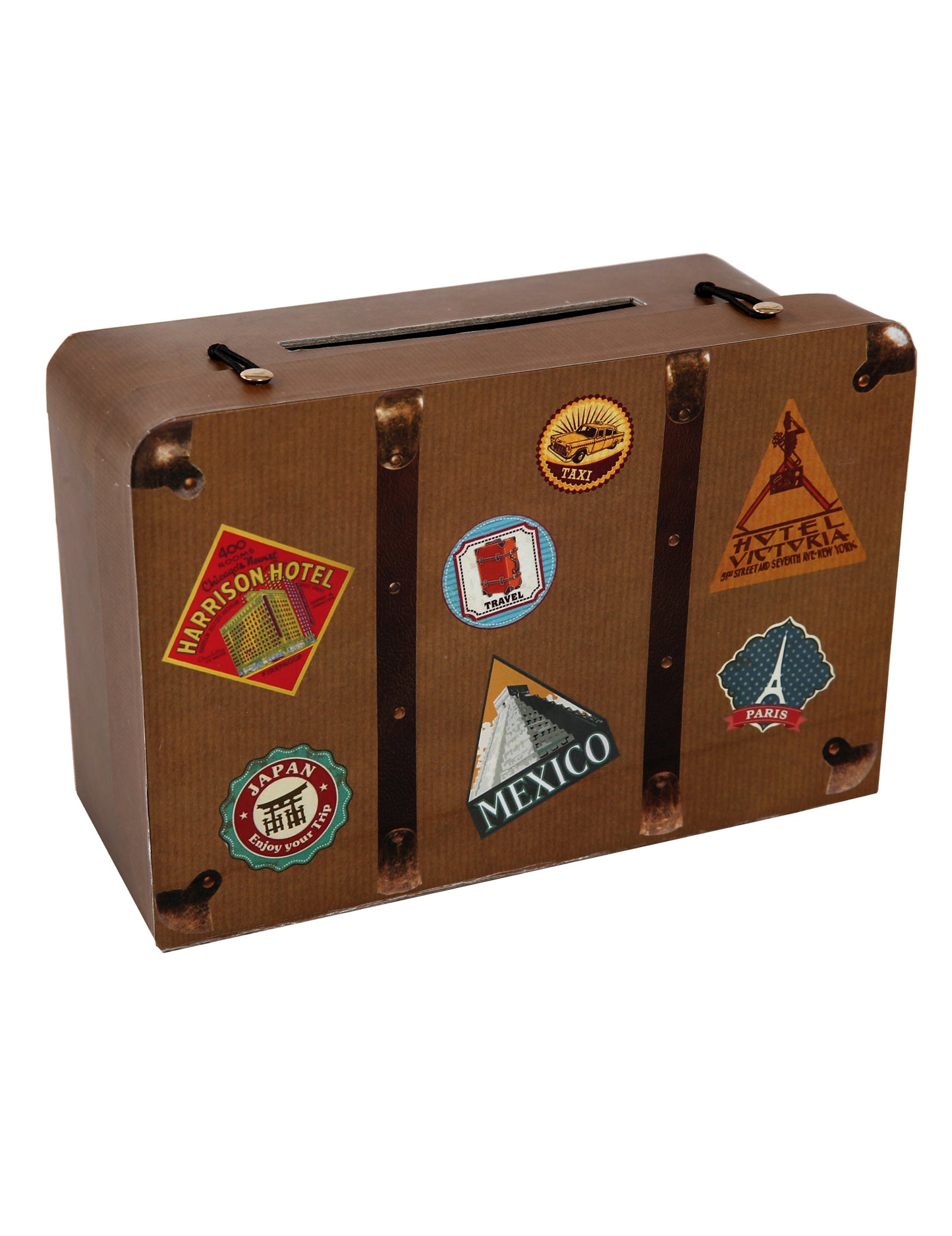 Cestovní kartonová pokladnička 24 x 16 x 10 cm