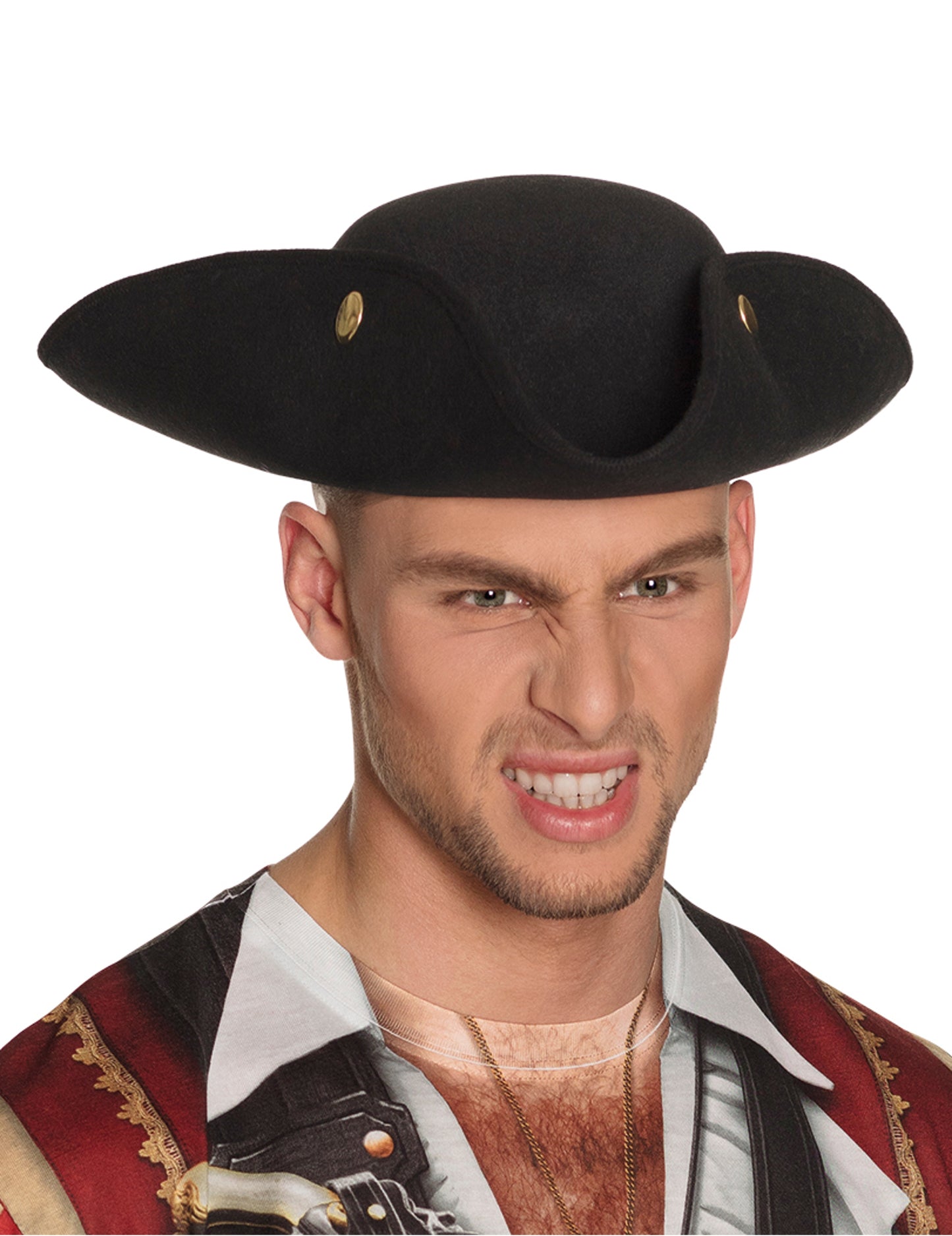 Dospělý černý třírohý