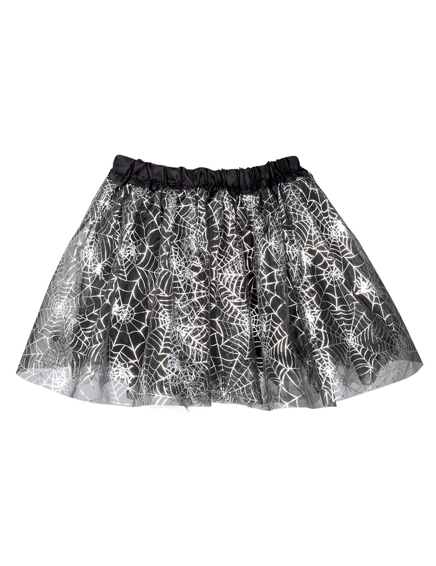 Dámská halloweenská sukénka s pavučinou