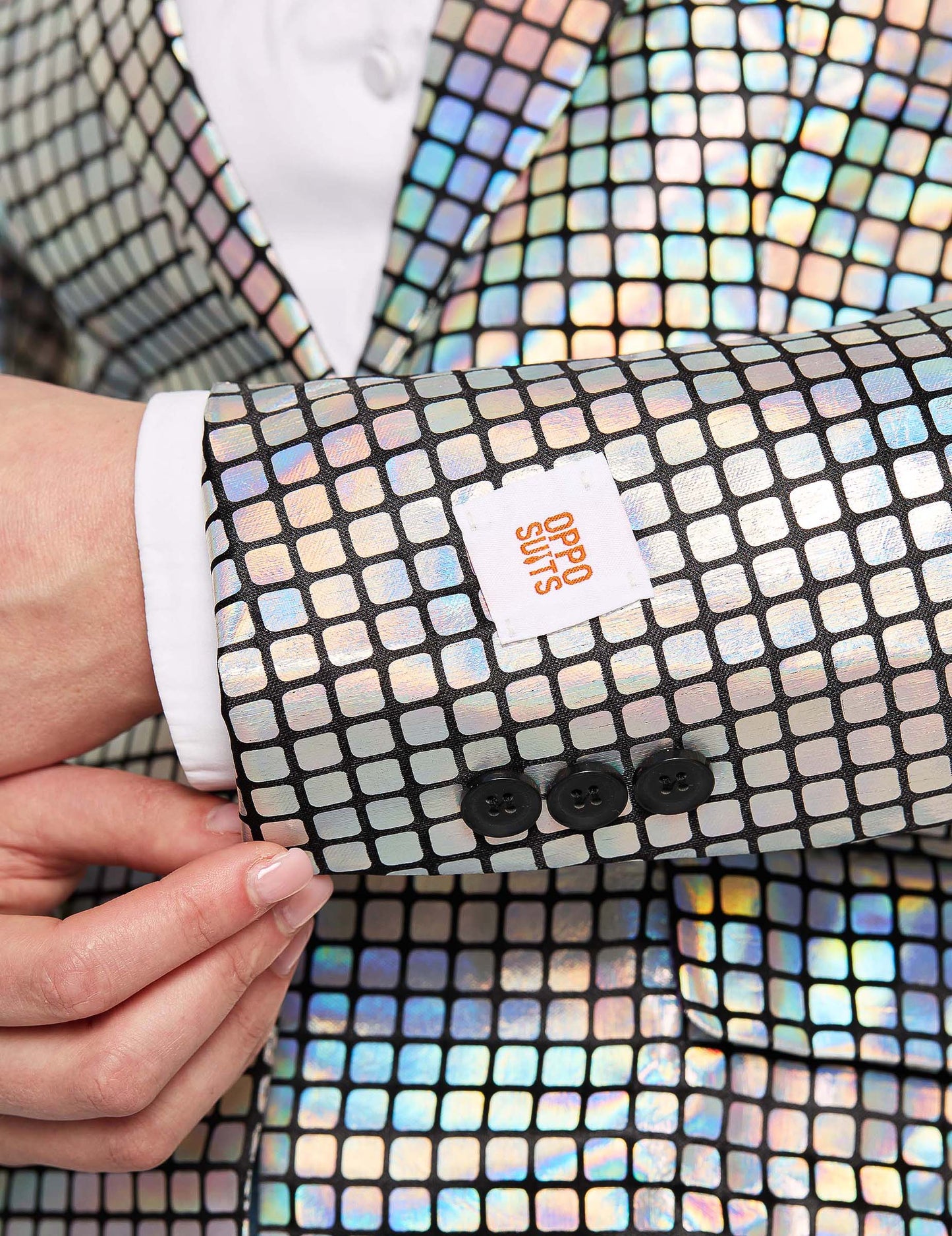 Dámské sako Suitmeister s disco vzorem