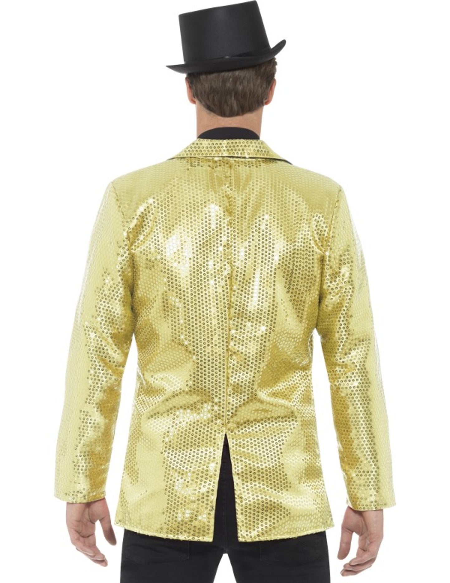 Disco Zlatá bunda s luxusními pánskými flitry