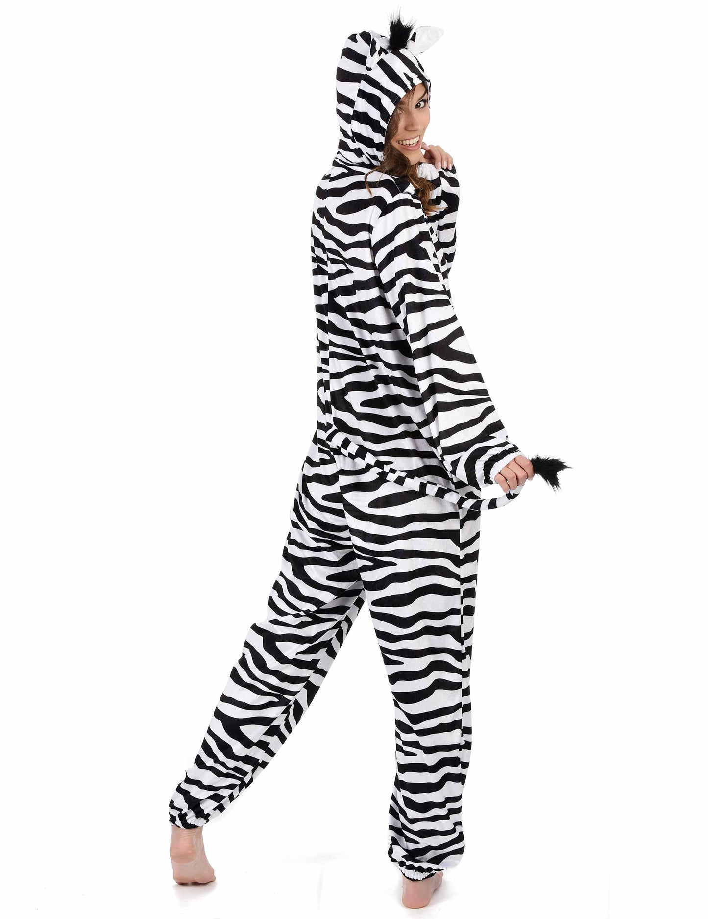 Dámský kostým zebry