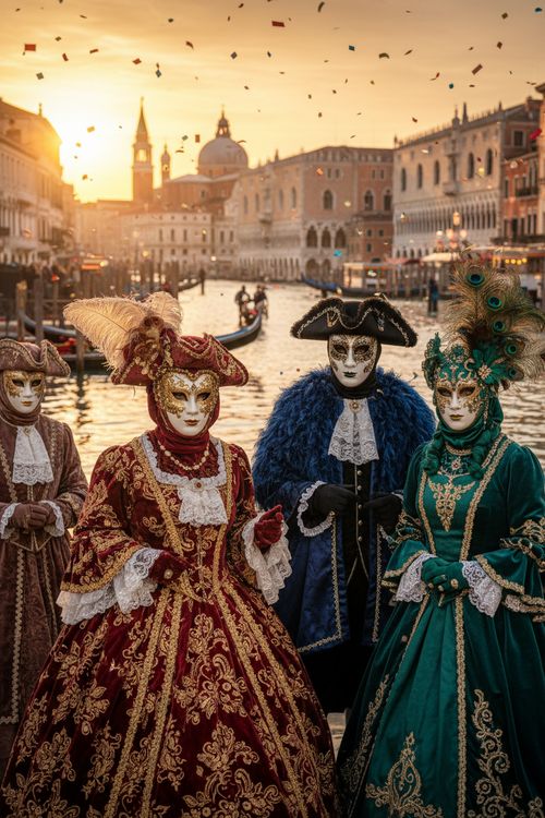 Karnevalskostüme Venedig