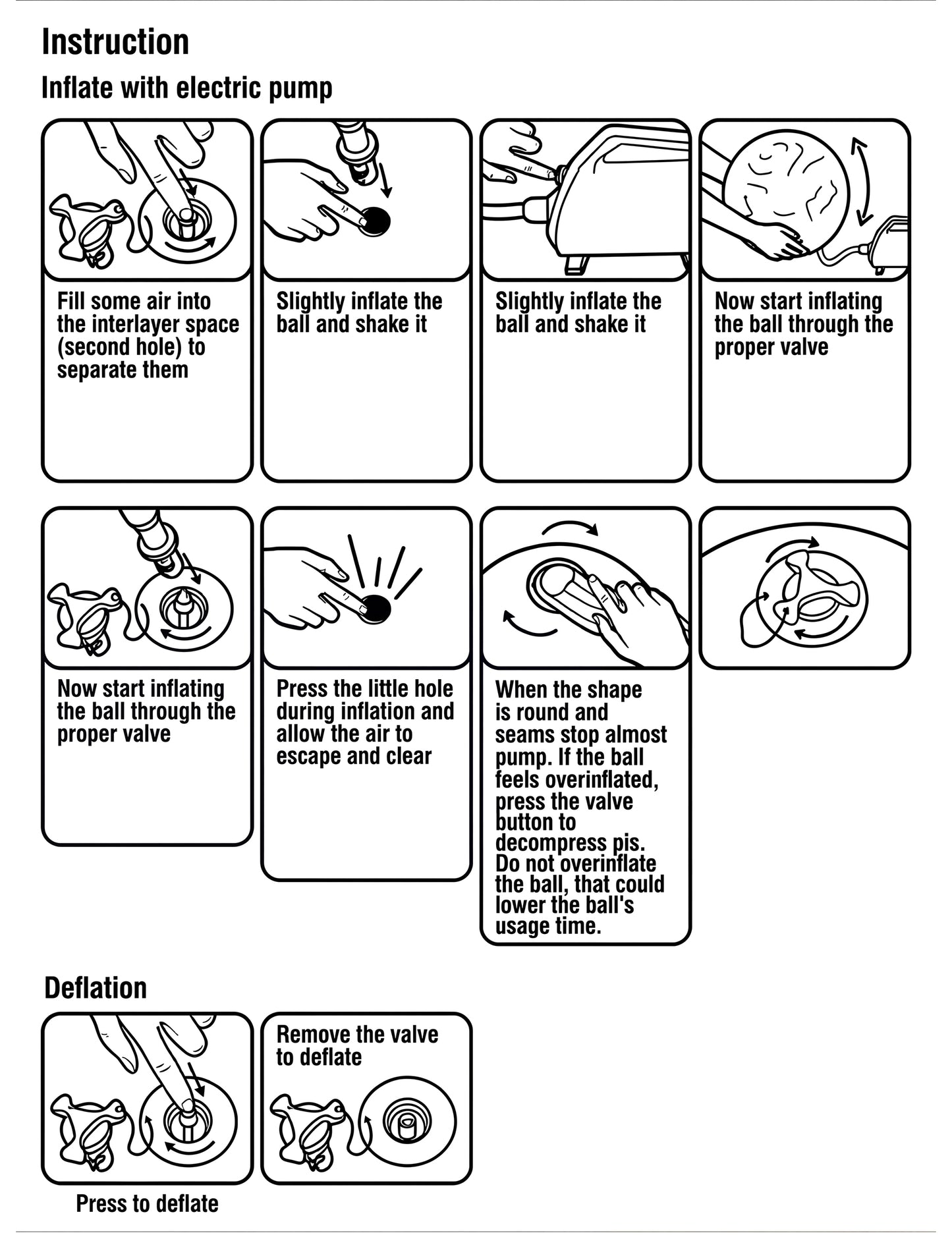 Nafukovací zlatá zrcadlová koule 120 cm 