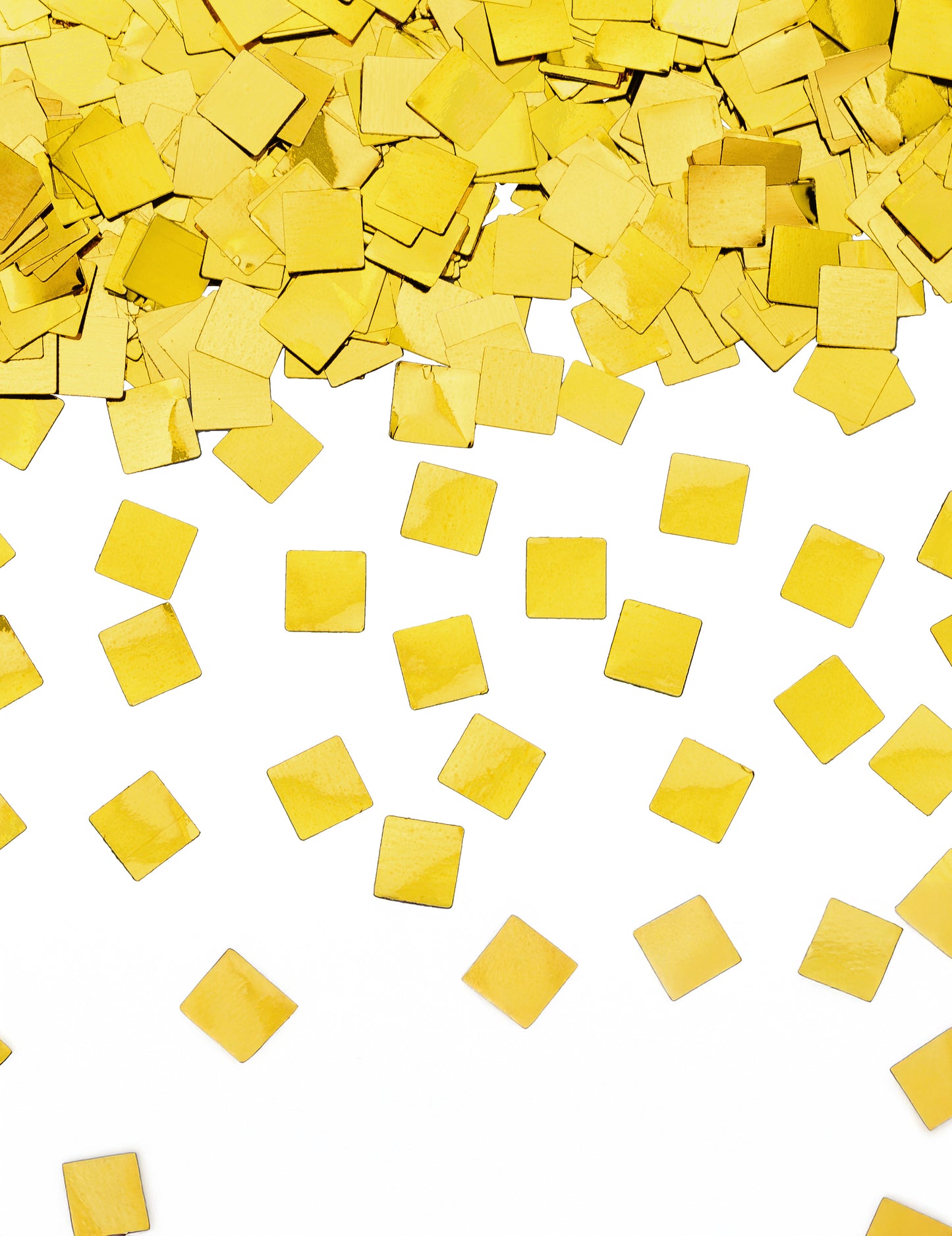 Konfeti dělo na šampaňské z metalizovaného zlatého papíru 20,5 cm 