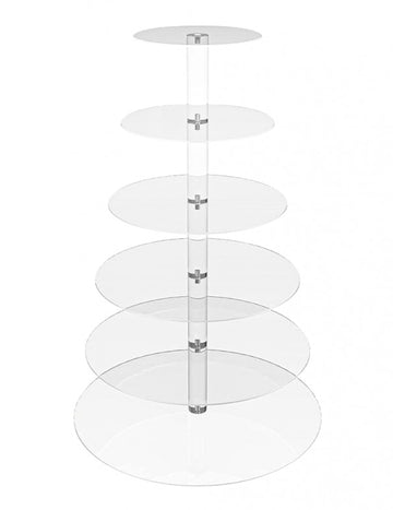Kulatý patrový stojan na dorty 40 x 51 cm 